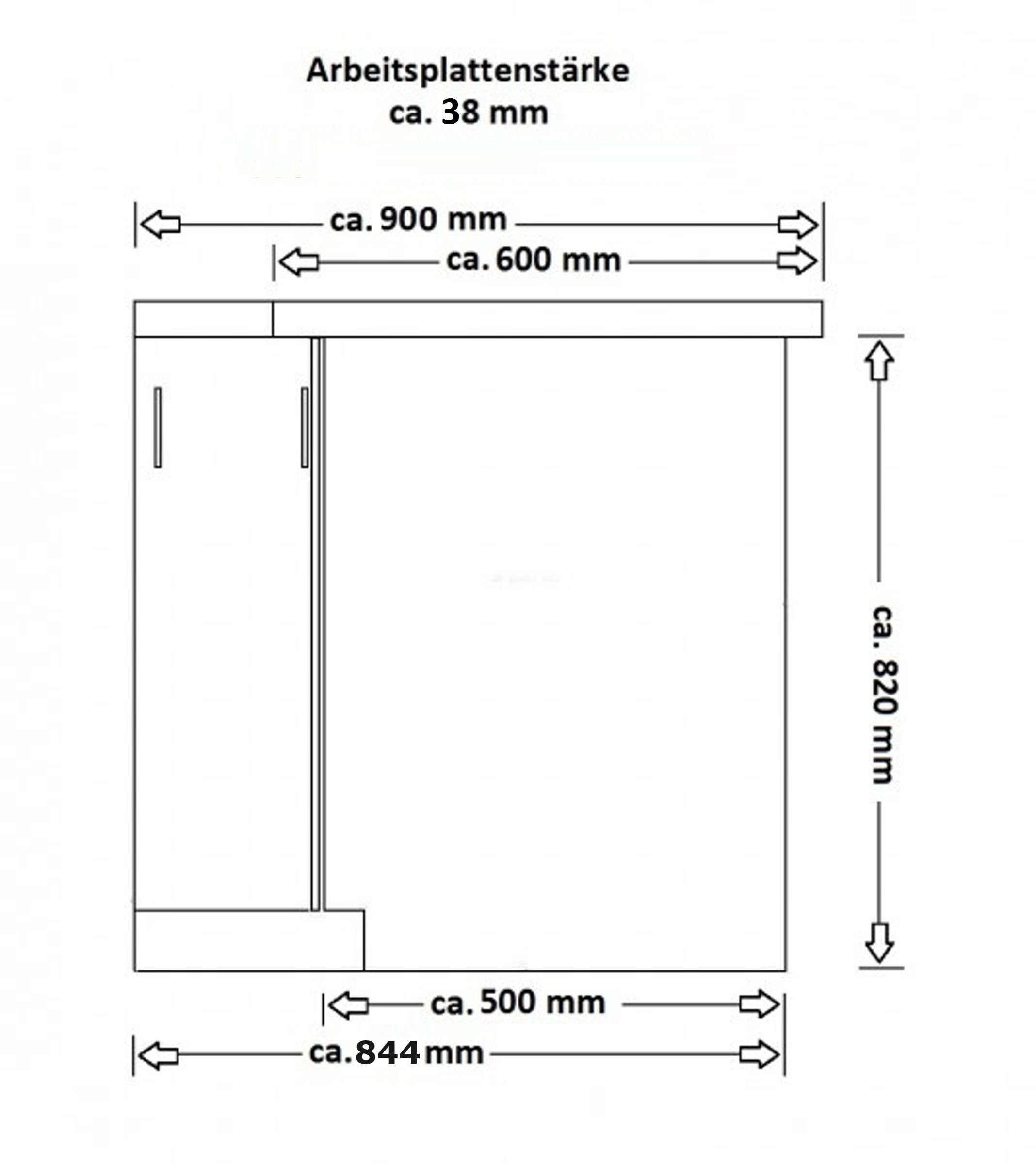 Landhaus Küche Stilo Weiß 350x210cm Küchenzeile Einbauküche Eckküche Winkelküche