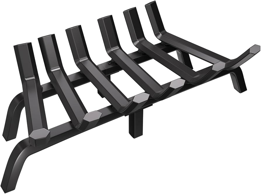 Amazon.com: AMAGABELI GARDEN & HOME Fireplace Grate Log Holder 24