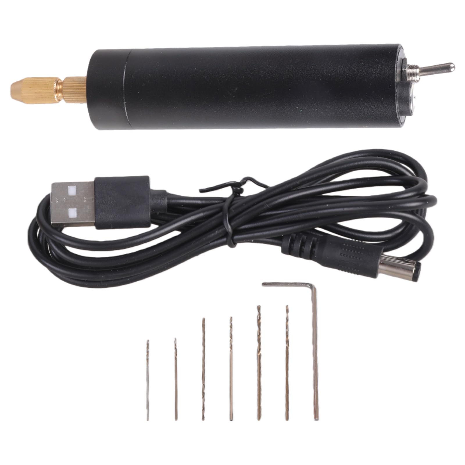 Drilling Electric Tool Mini-Electric Drill for Resin Jewelry Wood Craft Tool USB Drill Engraving Rotary Handheld for Cordless