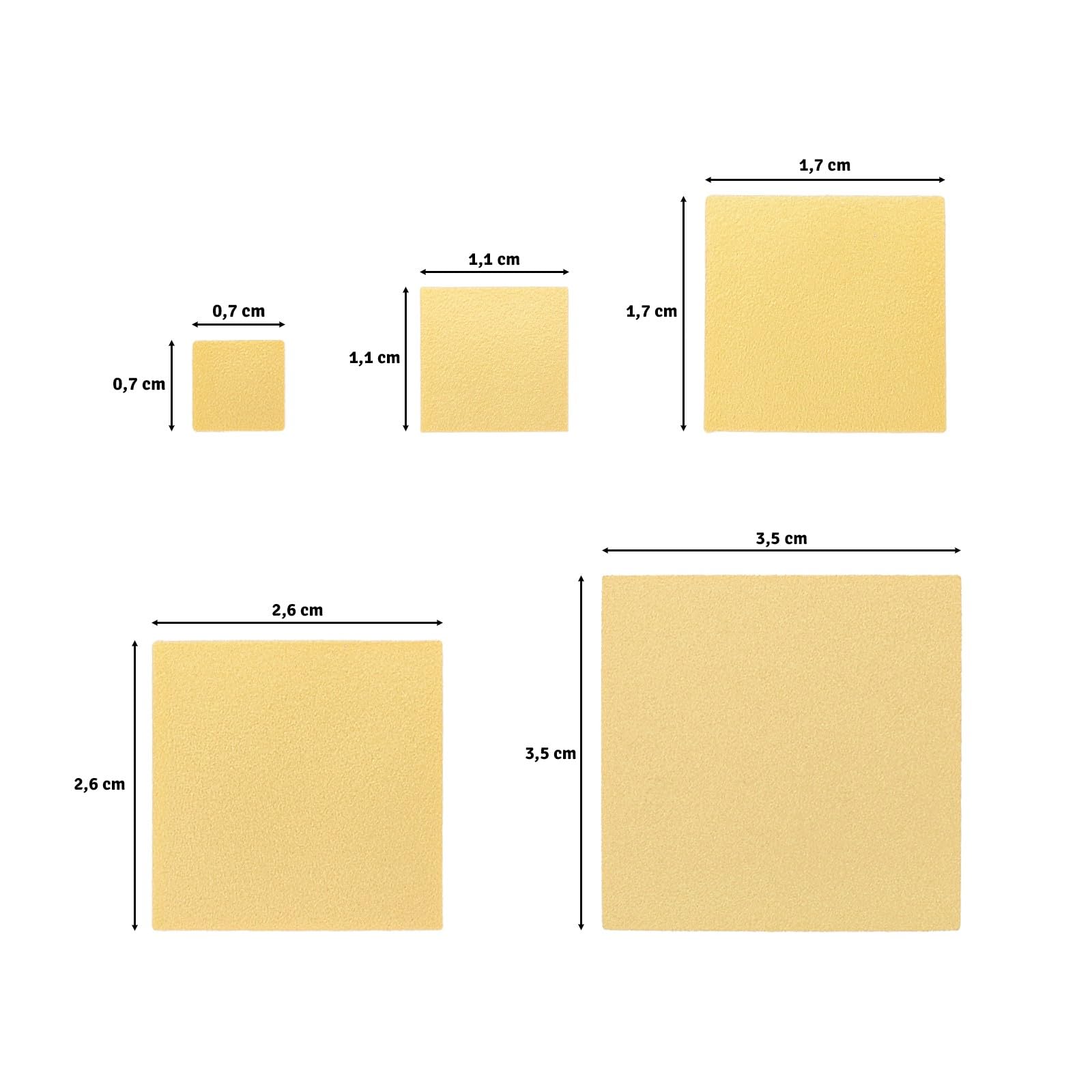 2,5 Cm Quadrat-Stanzer Für Bastelprojekte - Perfekt Für Scrapbooking & Kartenherstellung