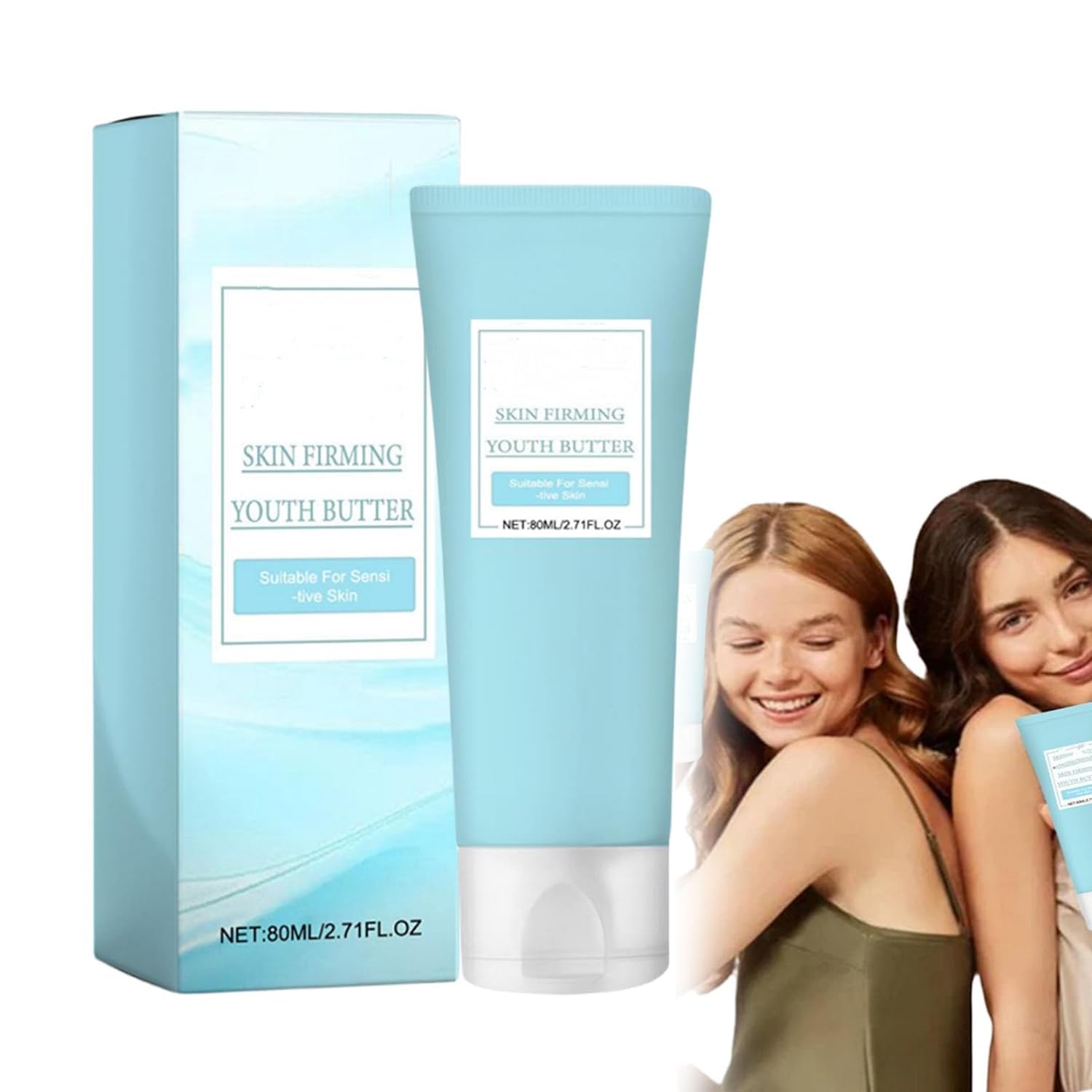 Luxelift Skin Firming Youth Butter,Firming Neck Cream for Crepey Skin Body Care Comfort,Tighten Lift Neck and body Cream ,Moisturizing,Tightening Skin Repair