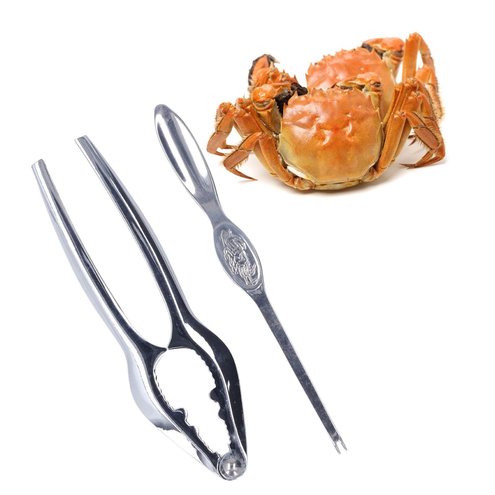 Pince à Homard Acier Inoxydable 13,5 Cm - Set Couverts Fruits De Mer Avec Coffret Cadeau