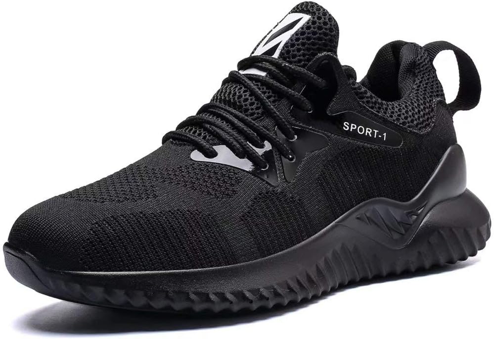 Wrezatro Mens Comfortable Breathable Sport Volleyball Shoes Light Jogging Sneakers Athletic Sneakers Gym Running Shoe for Men