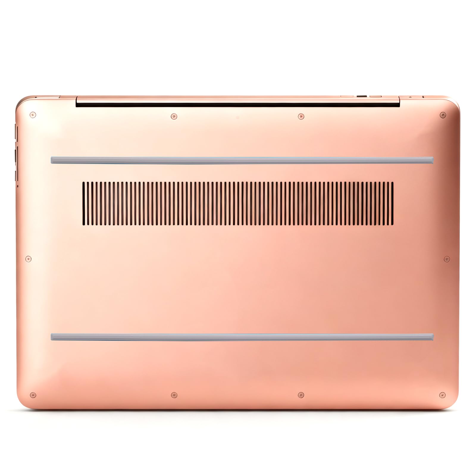 2szt Gumowe Nogi do Laptopa, 31,5x0,6cm Antypoślizgowa Gumowa Osłona Dolna Zderzak Pasów dla HP Envy X360 15-DS 15-DR 250 G7 255 G7 i Więcej (Szary)