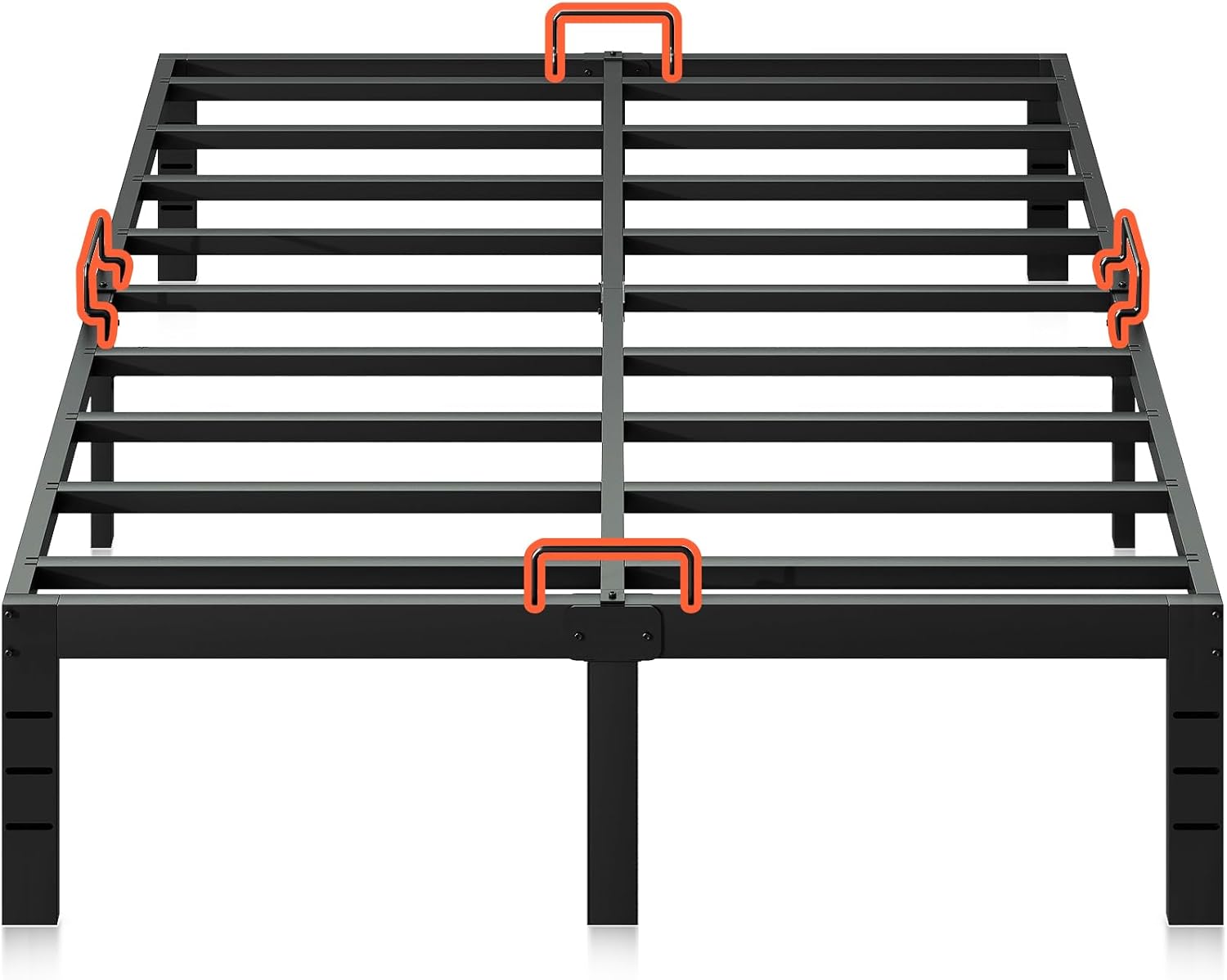 KKL Queen Bed Frame, Heavy Duty Steel Platform Bed Frames