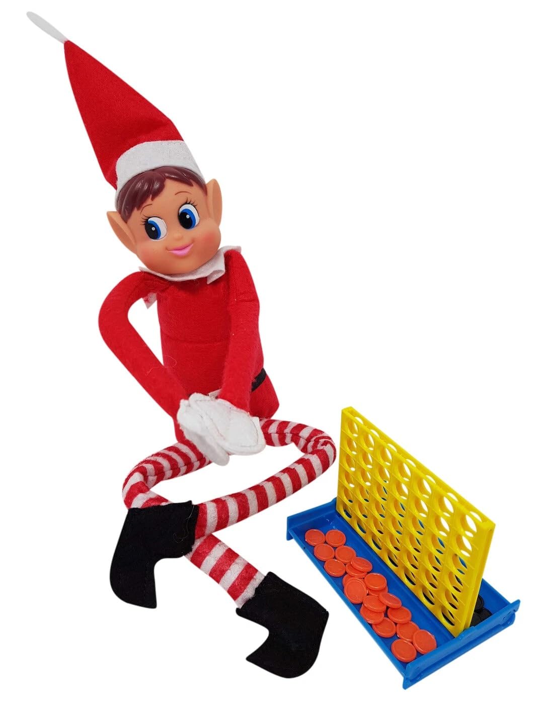 Elf 4 in a Row Prop Accessories Props Ideas Joke Christmas Decoration