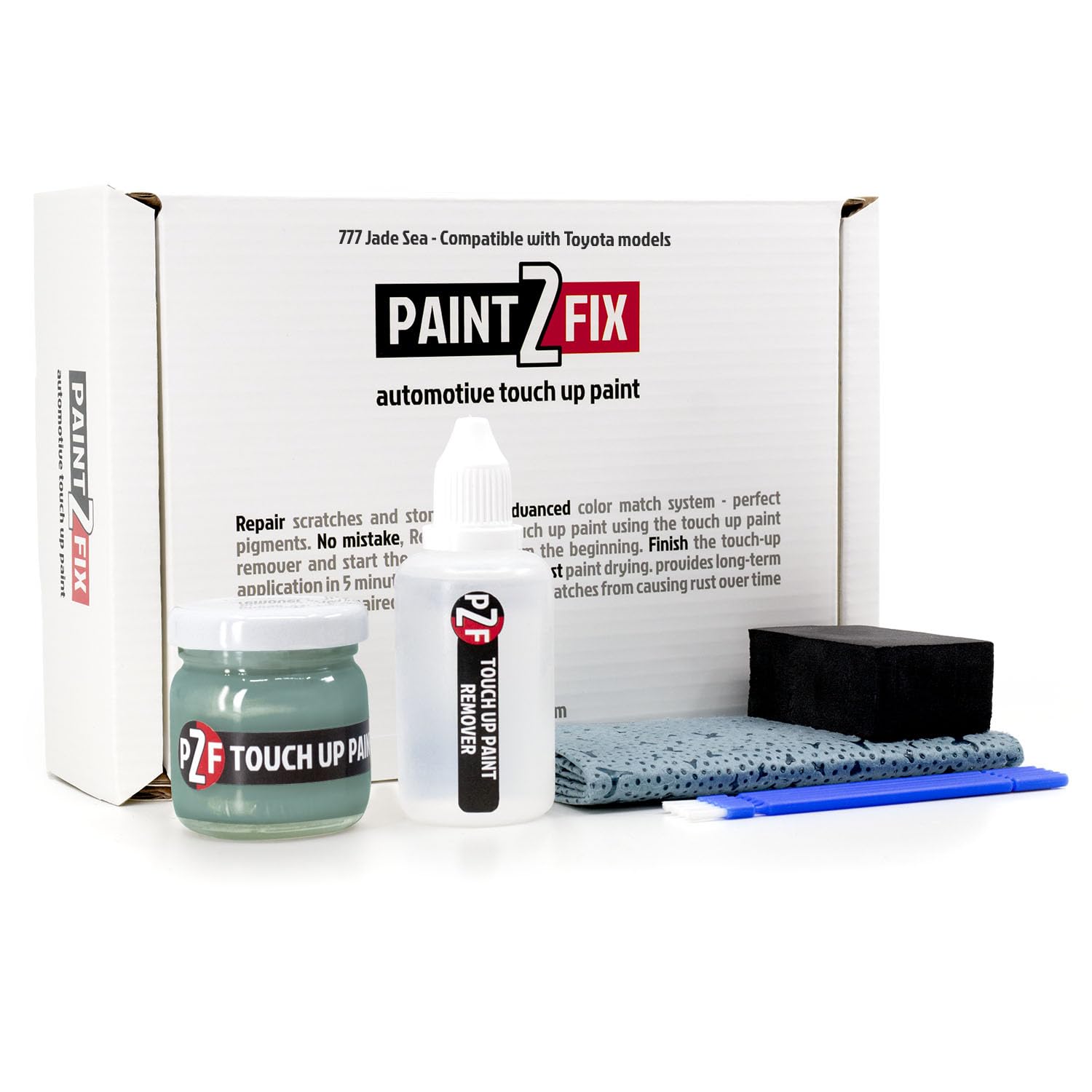 777 Jade Sea Touch Up Paint Kit for Toyota Scratch and Chip