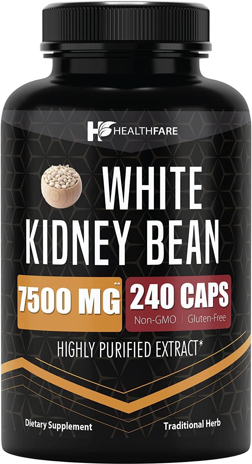 Healthfare White Kidney Bean Extract 7,500 mg 240