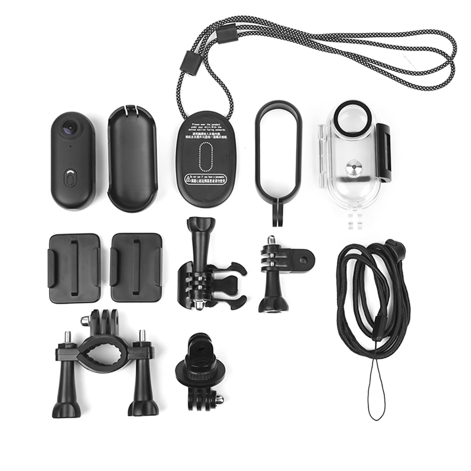 1080p WiFi Caméra d'action + Carte TF de 32 Go, Batterie de 800 mAh