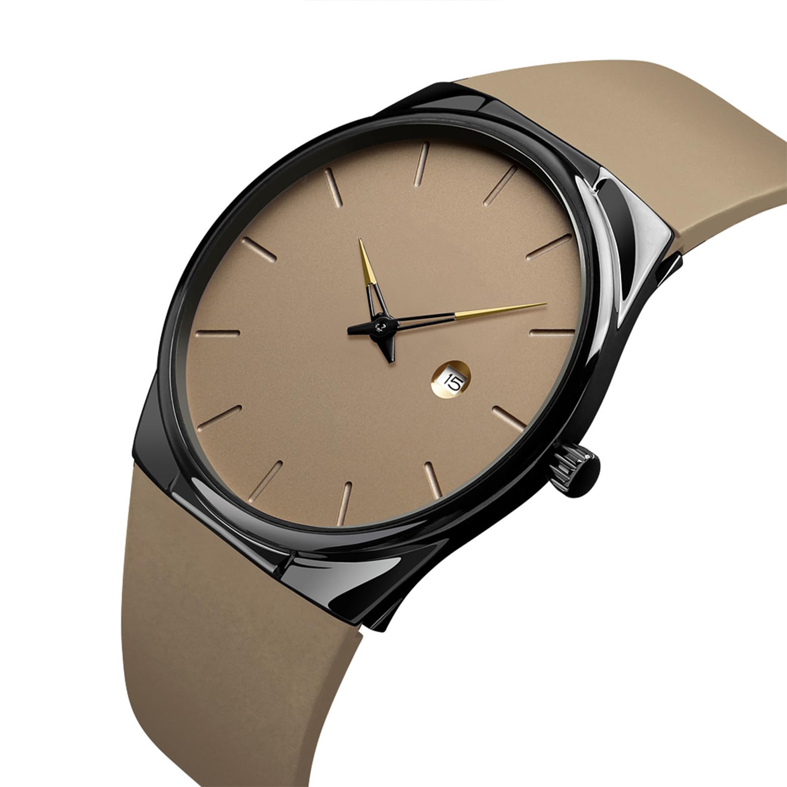 Modische Armbanduhr für Herren, lässig, wasserdicht, Unisex, analog, Quarzuhr