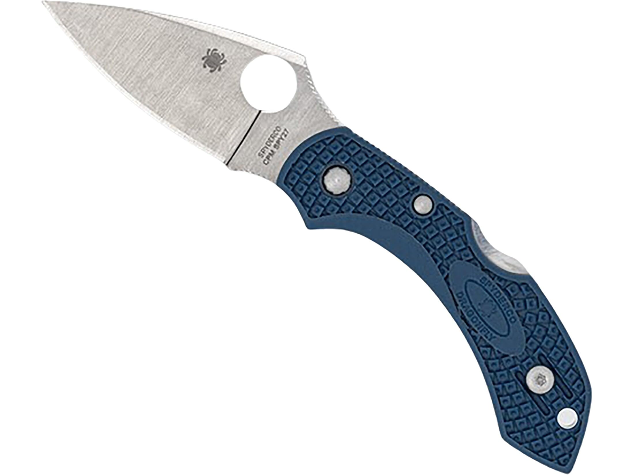 Spyderco Knives Dragonfly 2 Lockback C28PCBL2 Cobalt Blue