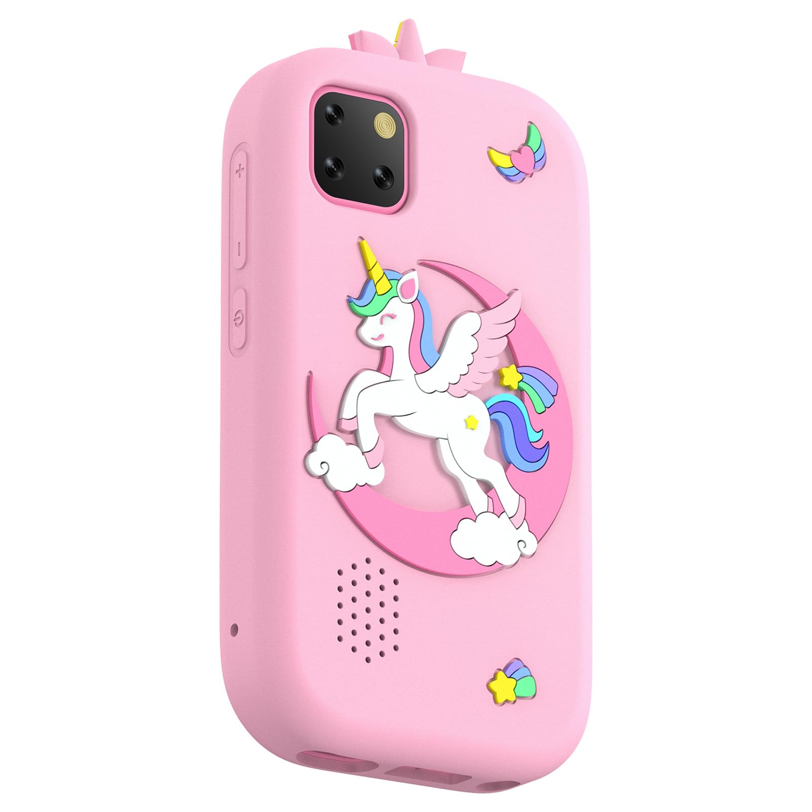 Sxhlseller Smartphone Touchscreen per Bambini da 2,8 Pollici |Giocattolo Educativo per Fotocamera con Lettore MP3 da 32 GB per Ragazze e Ragazzi Rosa (PINK)