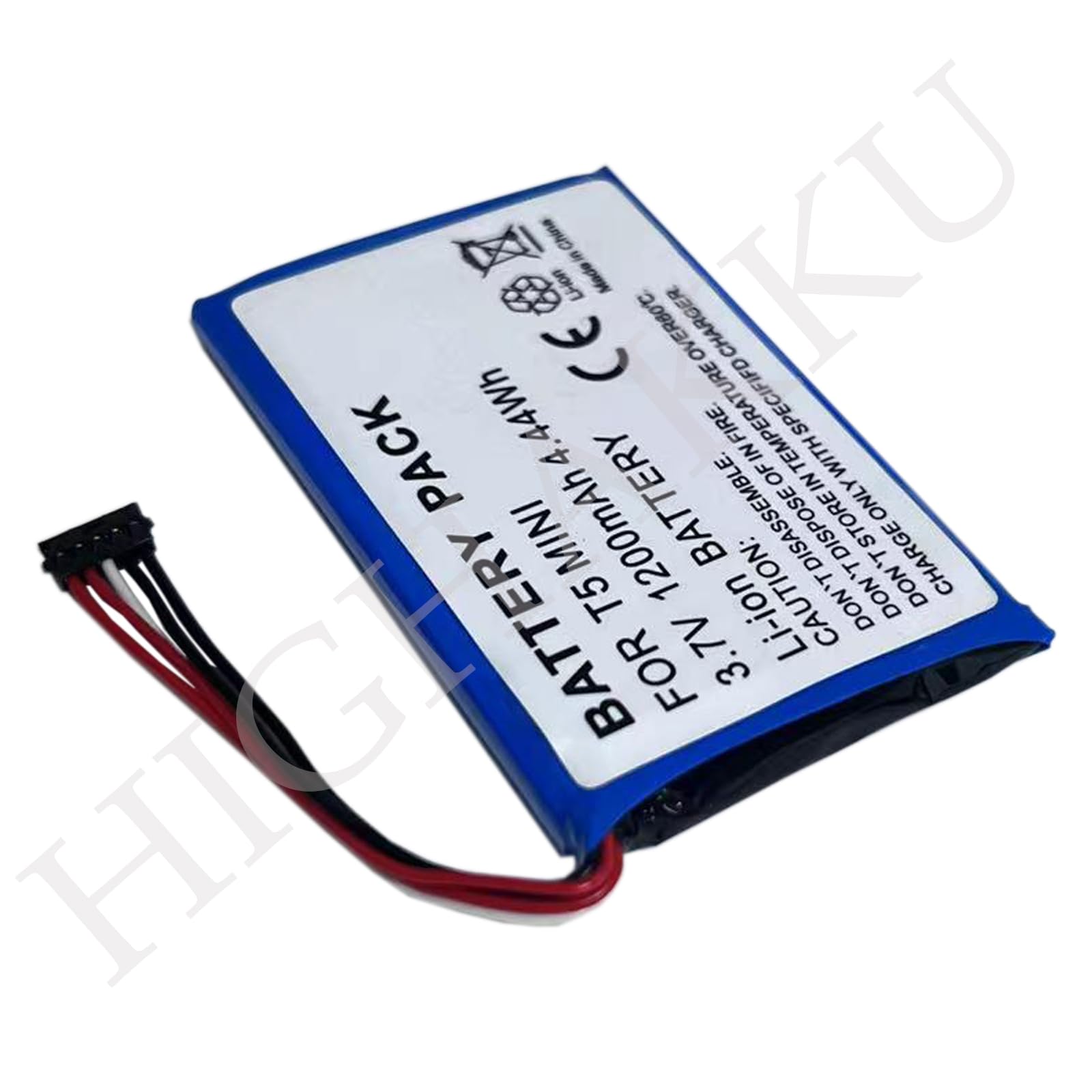 Batterie de rechange 361-00035-09 compatible avec Gar-min T5 mini, TT15 Mini Tracking Dog Collar 010-11828-40, 361-00035-16