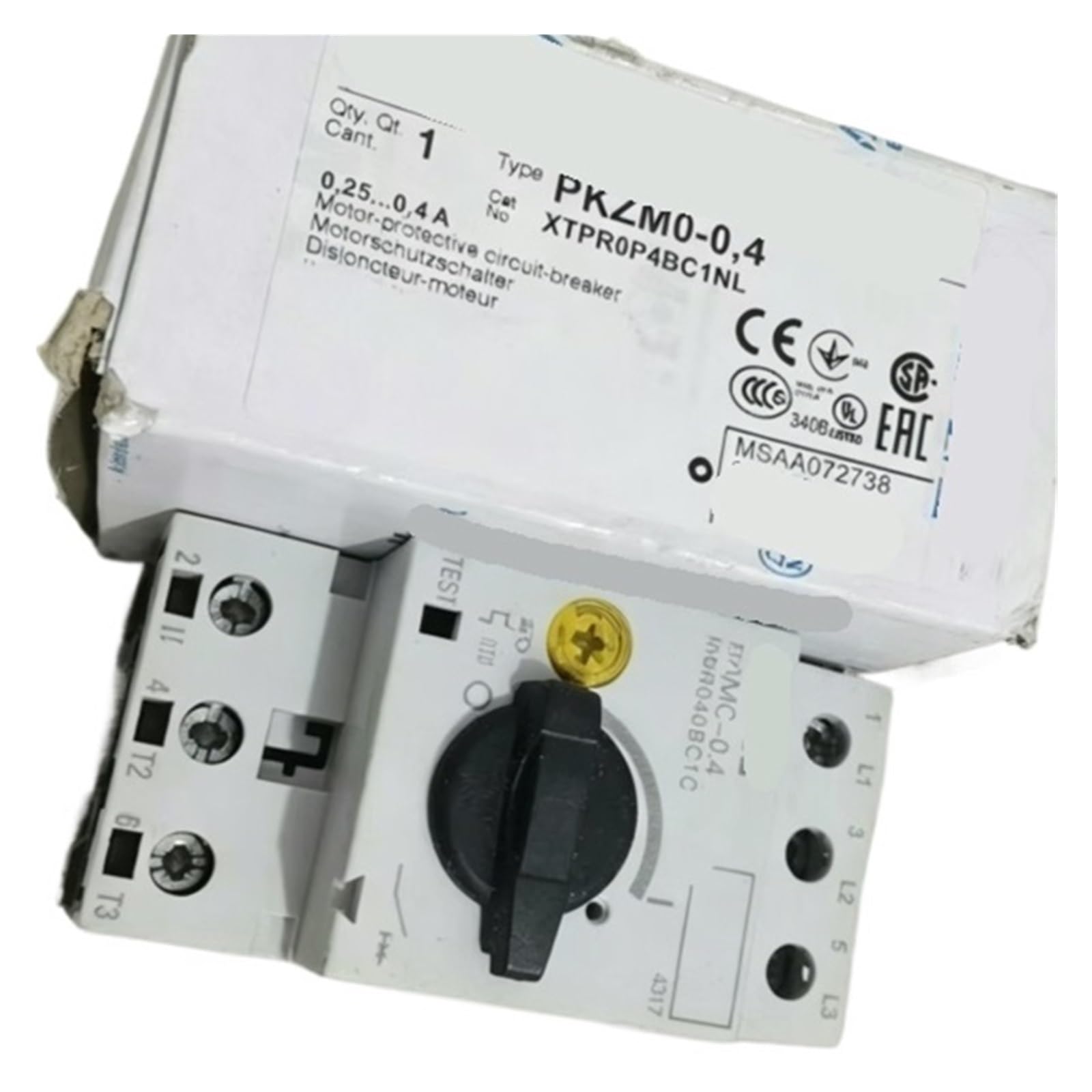 CJKXPZMH Motor Circuit Breaker PKZM0-0.63 PKZM0-1 PKZM0-1.6(PKZM0-1)