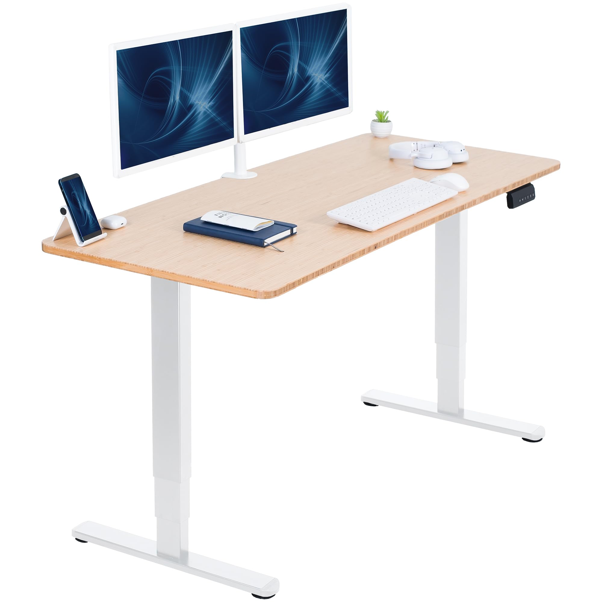 VIVO Dual Motor Standing Desk