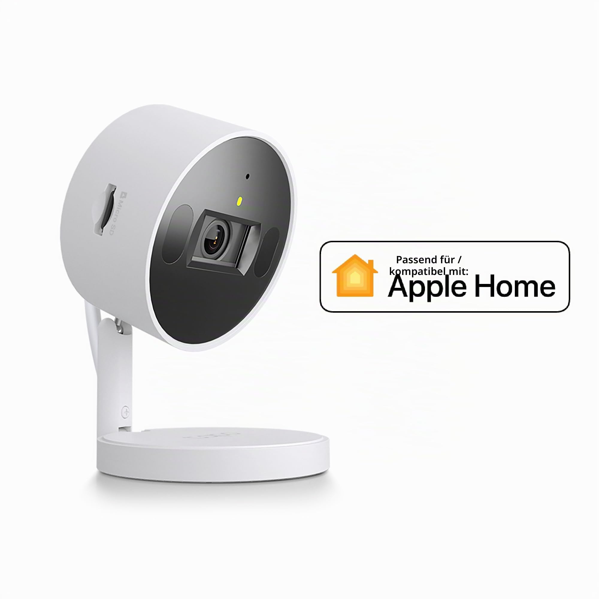 Tapo C125 überwachungskamera innen mit Magnetische Basis | 2K QHD, Physikalischer Privatsphärenmodus, bis zu 512GB lokaler Speicher auf SD Karte, kompatibel mit HomeKit Alexa Google