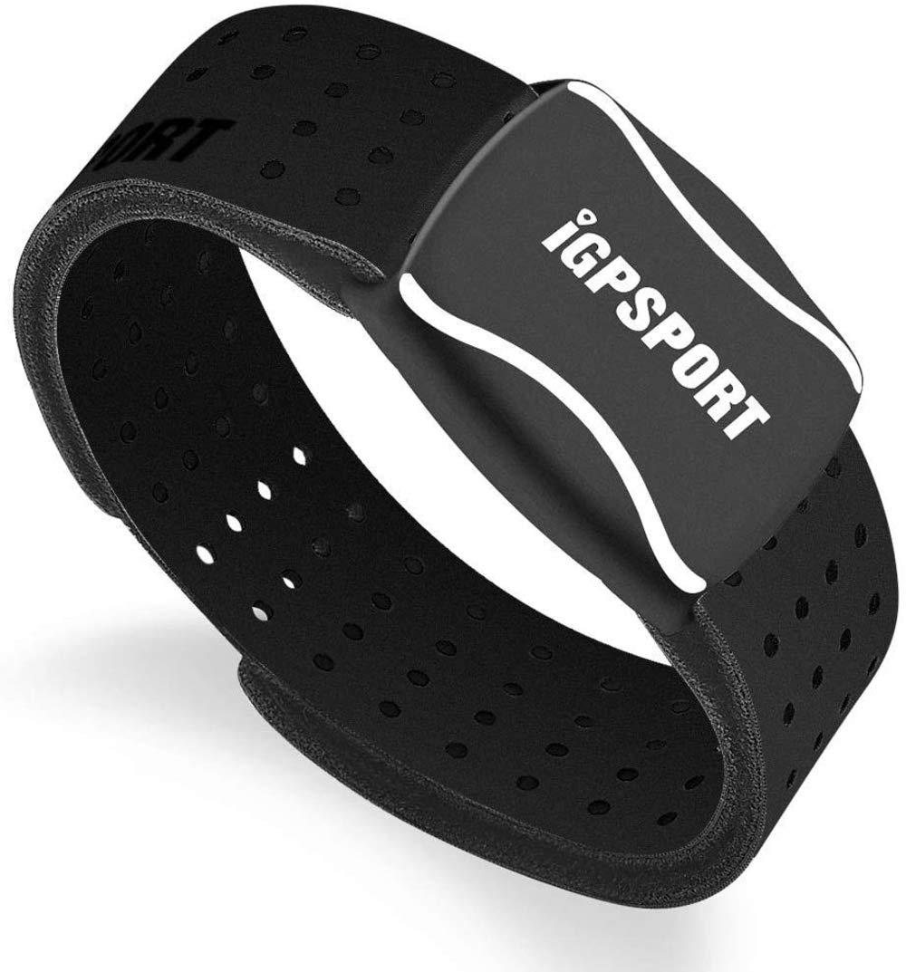 IGPSPORT HR40 Pulsuhr Wasserdicht IPX7 Bluetooth & Ant + und Brustgurt für Laufen, Radfahren, Fitness, kompatibel mit Garmin Polar Wahoo