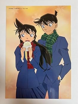 工藤新一　ブロマイド 毛利蘭＆工藤新一】名探偵コナン ツインブロマイド - トレカ