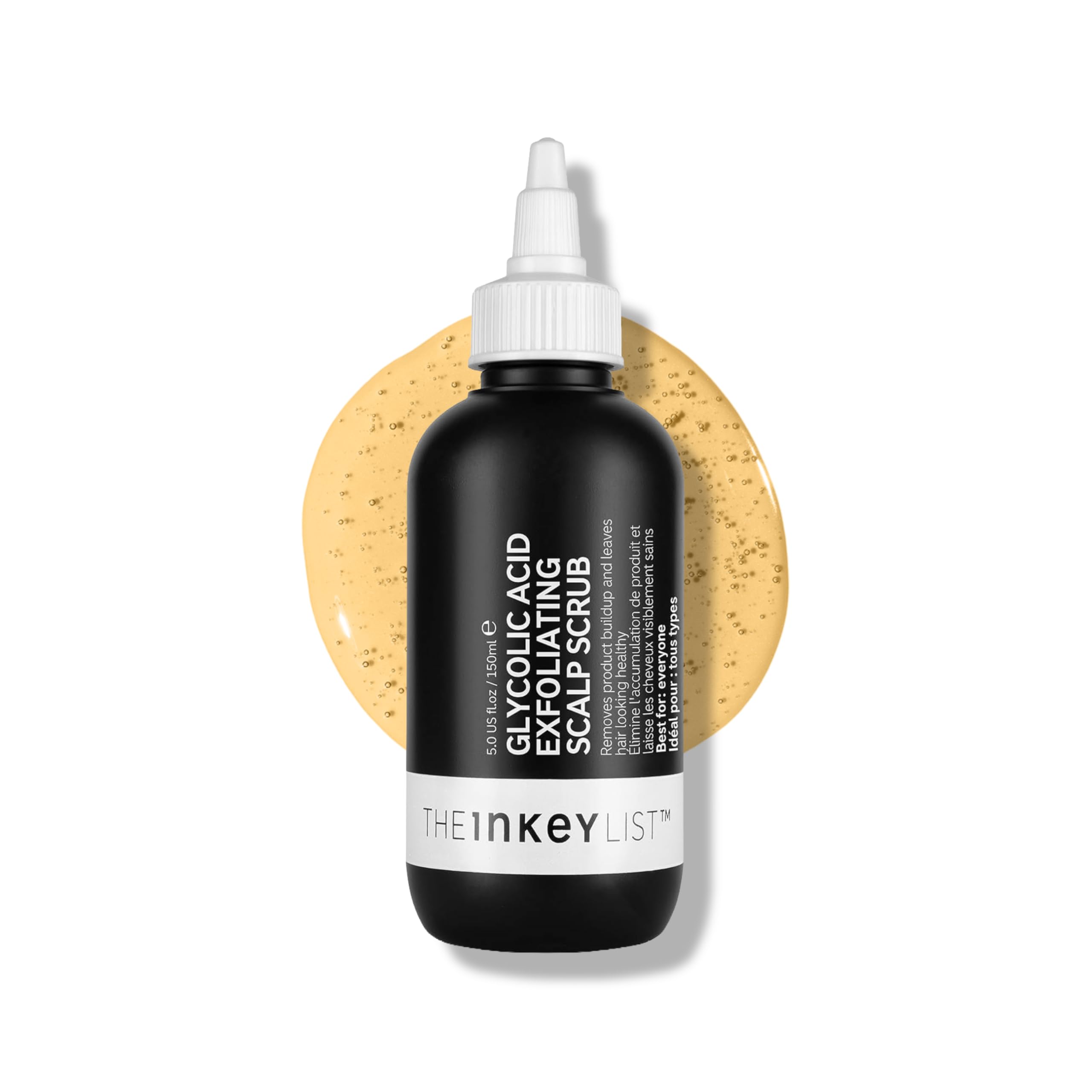 The INKEY List Glycolic Acid Exfoliating Scalp Scrub, Scalp Exfoliant Helps Remove Product Build Up and Boost Healthy Hair Growth for Healthy-Looking Hair, 5.07 fl oz