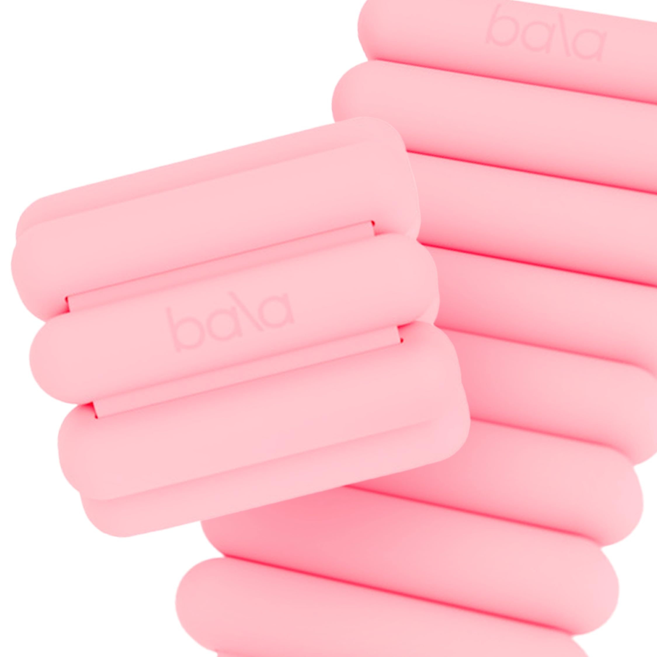 Bala Bangles Wrist & Ankle Weights for Women & Men - Adjustable Silicone Weighted Bracelet Set for Gym, Yoga, Pilates, Cardio & Strength Training - Wearable Arm & Leg Workout Weights