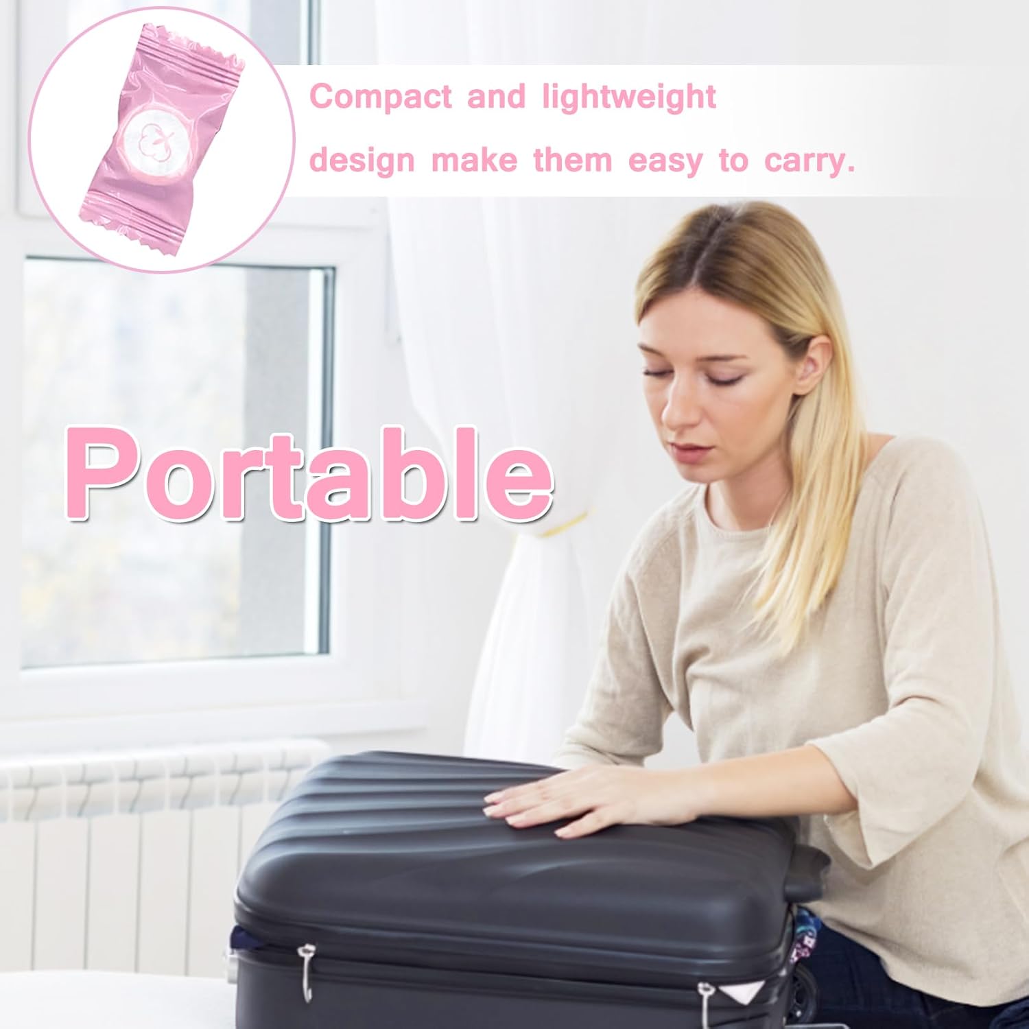 Gunwon 20 Pcs Disposable Compressed Towel Mini Coin Style, Disposable Portable Mini Coin Cotton Face Towel,Soft Facial Compressed Washcloth Hand Wipes for Travel, Home, Outdoor Sports, Hiking 8 61qU3C50fOL. AC SL1500