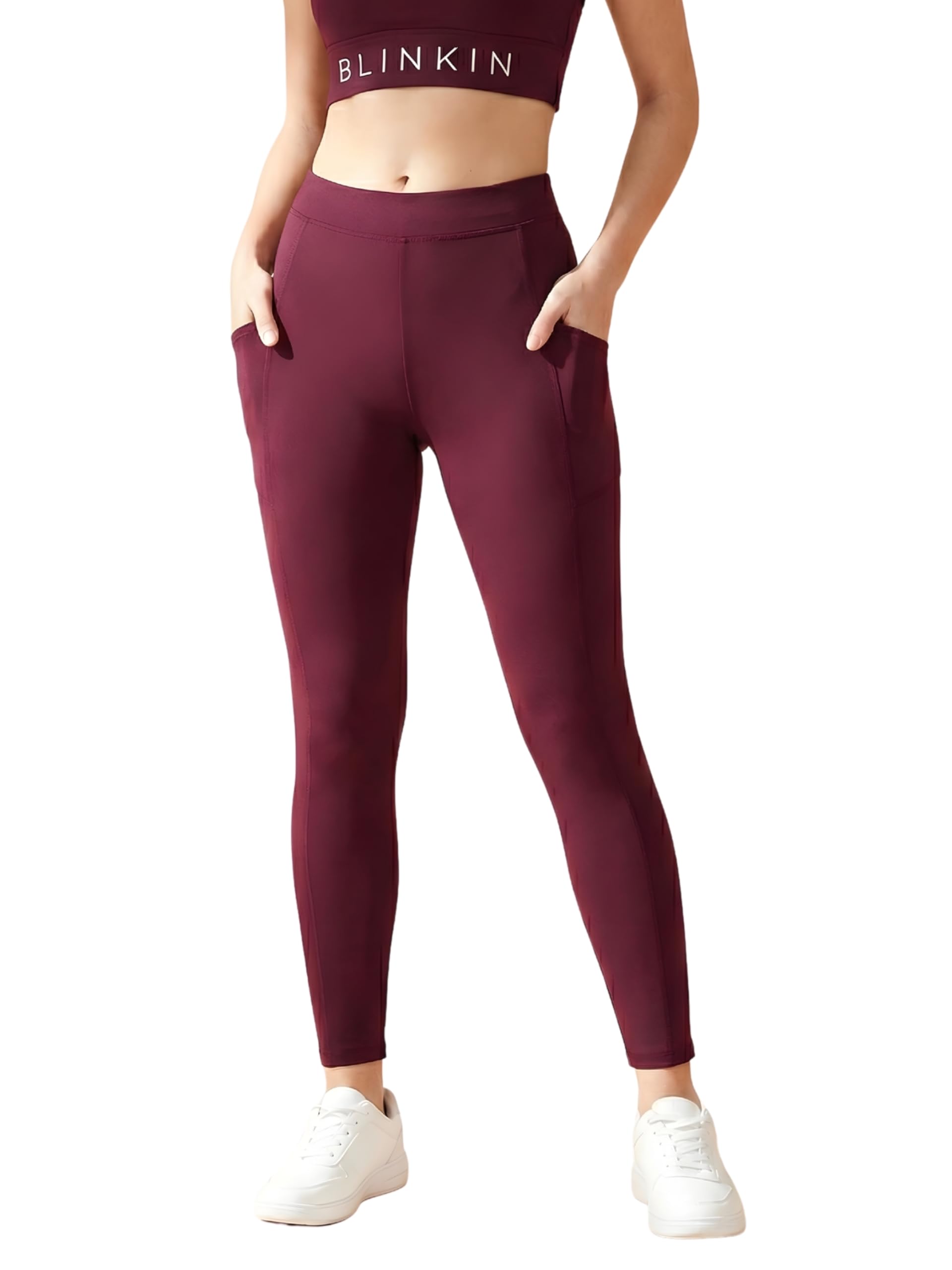 Women's Skinny Fit Mid Rise Leggings