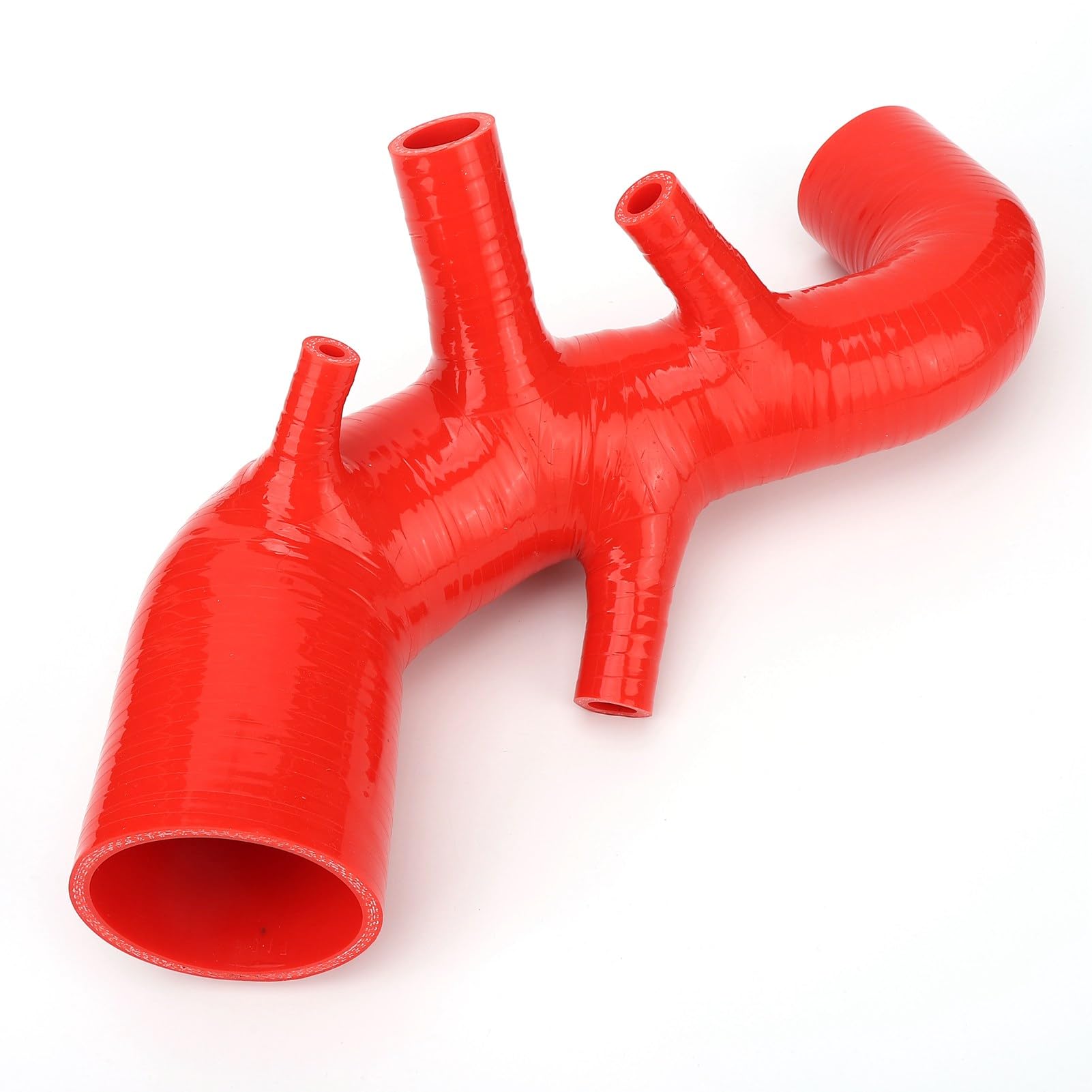 Tubo di Aspirazione in Silicone, Progettato per un Maggiore Flusso d'aria, Ricambio per SEAT R 1.8T BAM, Montaggio Diretto per Modelli 8L e TT 8N (rosso)