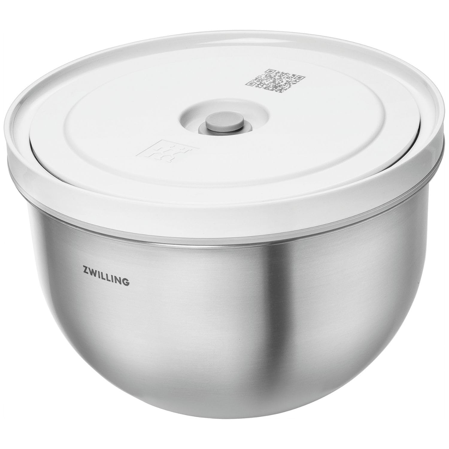 ZWILLING Z1030-858 Fresh &amp; Save Vacuum Storage Bowl, M, 7.1 inches (18 cm), Stainless Steel, Bowl, Airtight Lid, Vacuum Storage Container