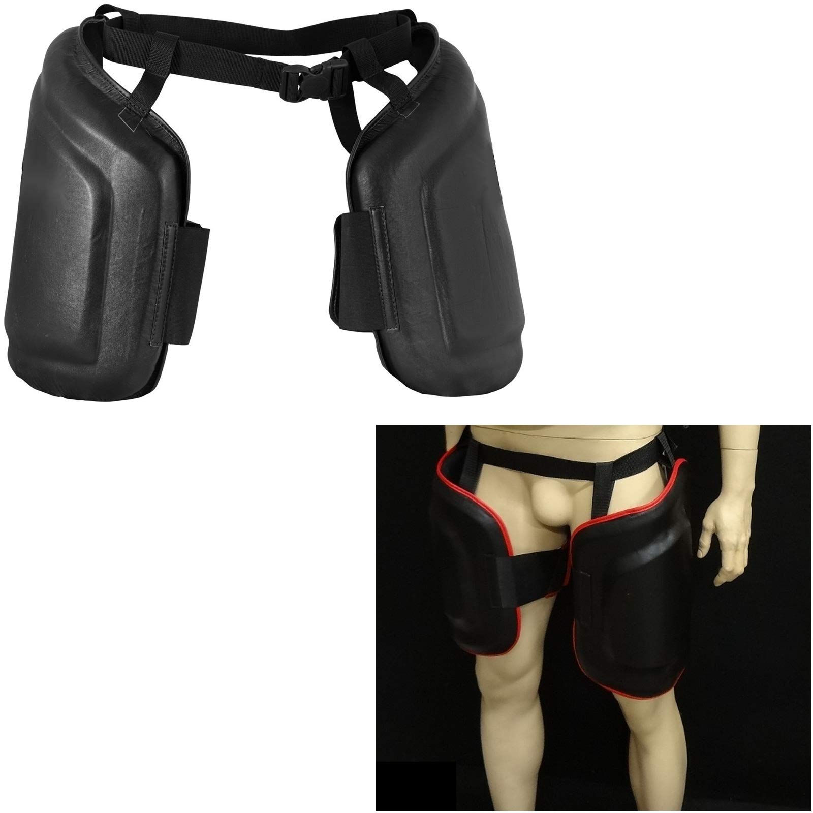 mmasport Corpetto Scudo Maestro Low Kick Protector colpitore per calci Bassi