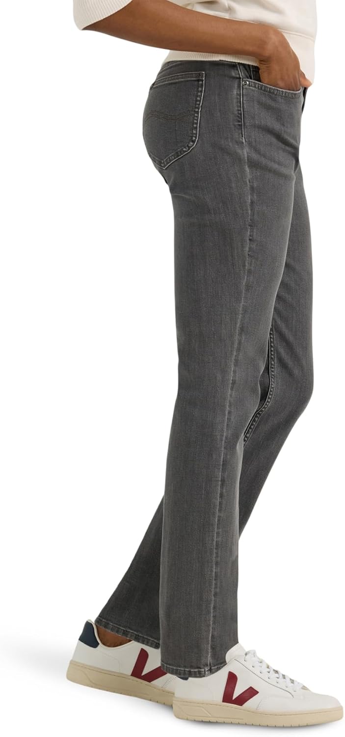 Lee Womens Legendary Mid Rise Straight Leg Jean