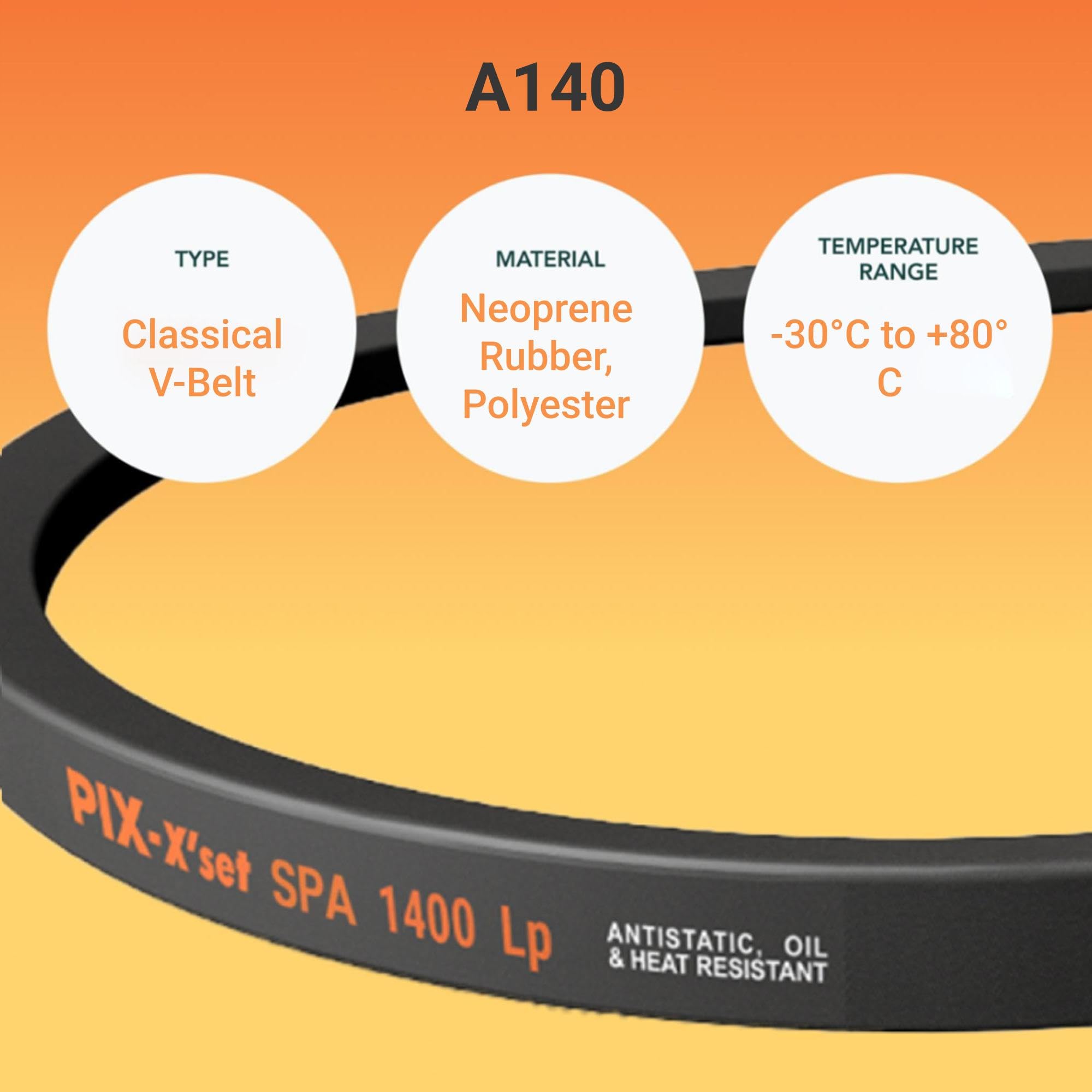 Cinghia Trapezoidale A79 - Misura 13x8x2000 Mm In Gomma Per Trasmissioni - Foto 7