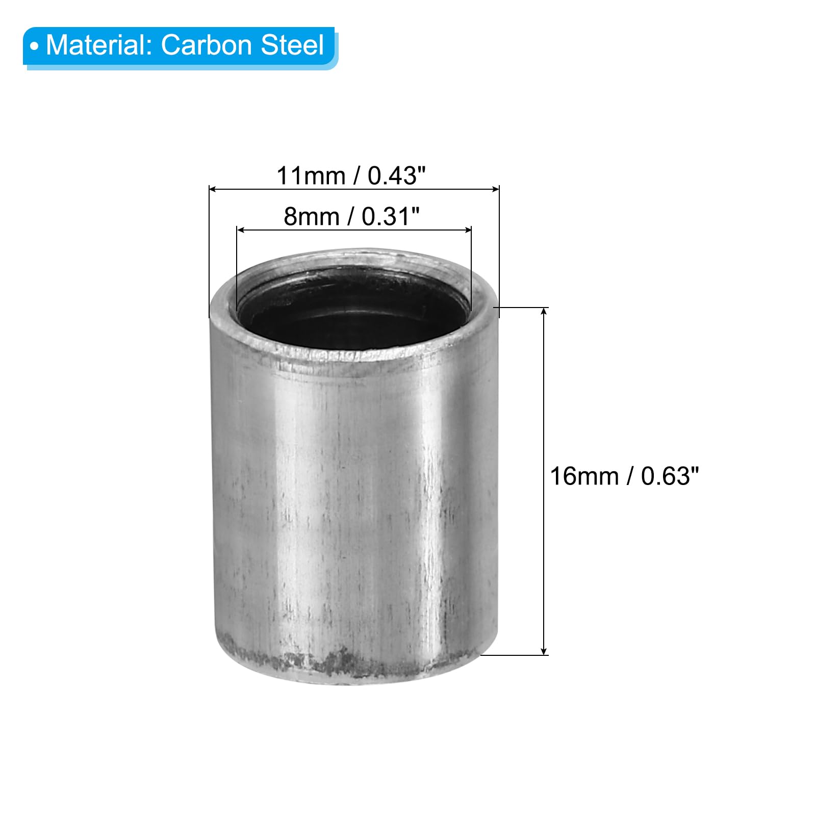 PATIKIL M8 Steel Spacers - Image 2