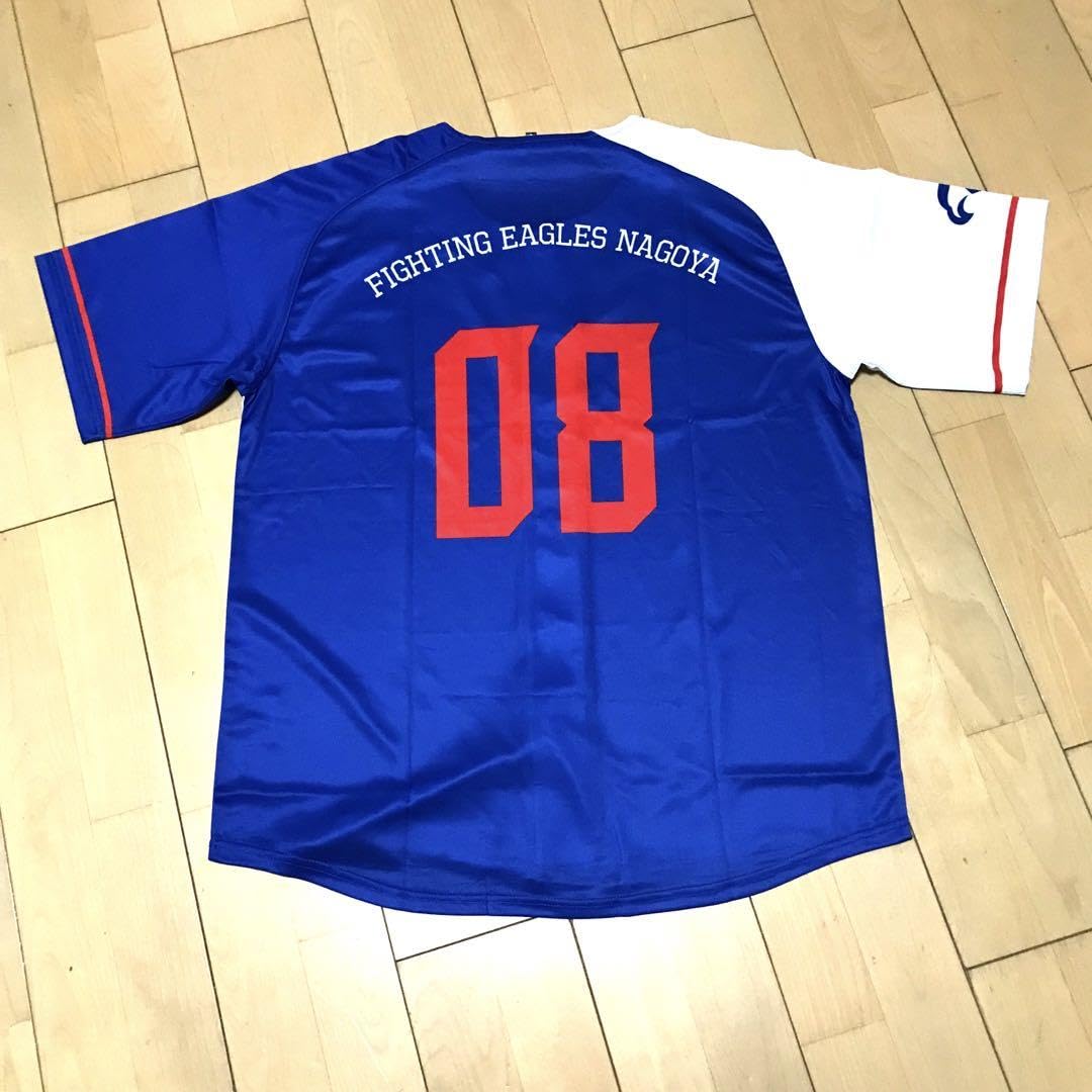 非売品・未使用】FIGHTING EAGLES 名古屋 ベースボールシャツ