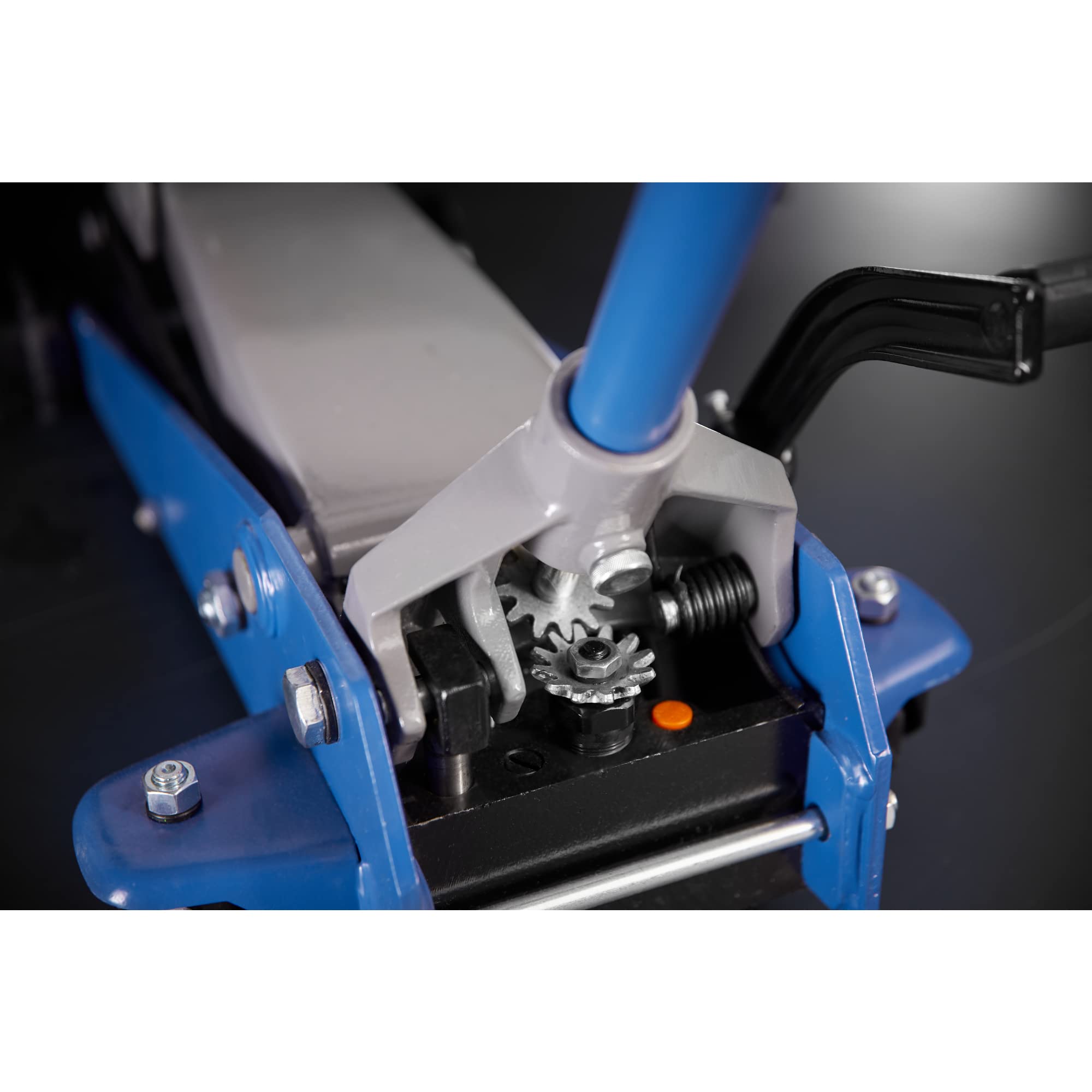 Cartrend Werkstatt Rangierwagenheber mit Quick-Lift, Hydraulik, bis zu 3 Tonnen Tragkraft, Hubhöhe von 145-500 mm, gefertigt aus Qualitätsstahl