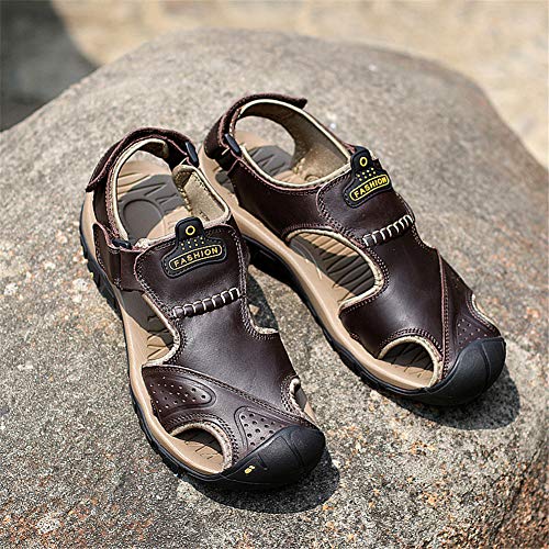 ChicWind Men's Outdoor Hiking Sandals Athletic Water Shoes Anti-collision Toecap4