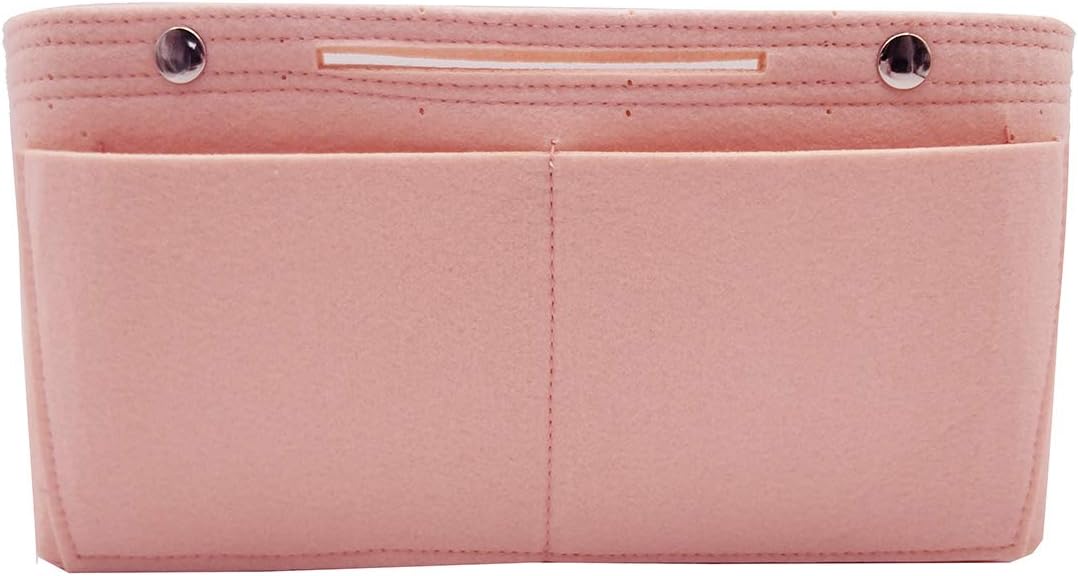 LEXSION Felt Purse Organizer Insert - Multi Pocket Bag in Bag Organizer Shaper - Image 3