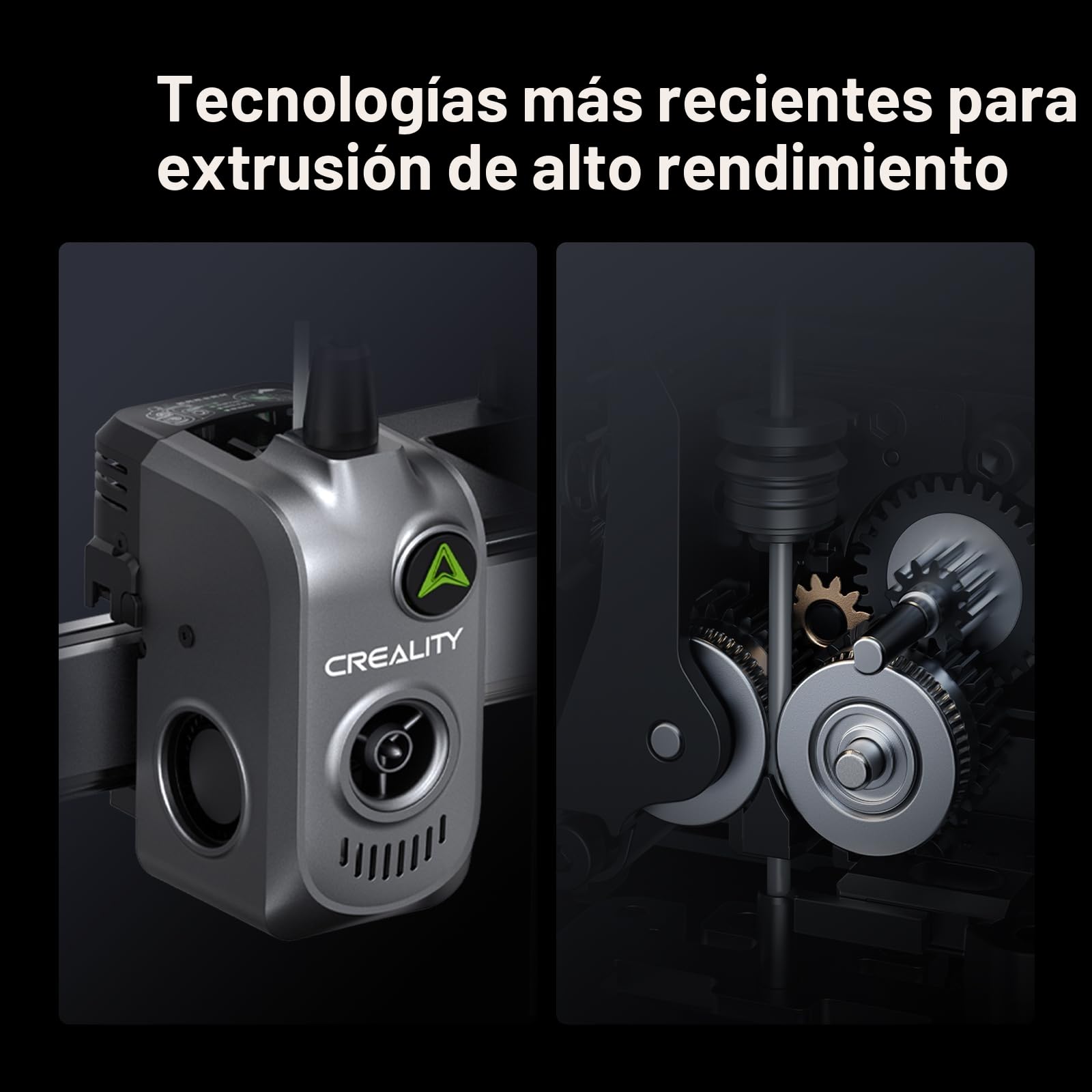 Creality Hi Combo (A) Impresora 3D, impresión Multicolor CFS, nivelación automática, Alta Velocidad de 500 mm/s, Lectura automática de filamento, preensamblado al 95%, 260 x 260 x 300 mm