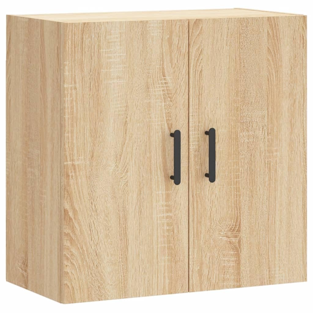 vidaXL Wall Cabinet, Storage Cabinet for Living Room Bedroom Office, Display Cabinet with Door, Modern Style, Sonoma Oak Engineered Wood — image 1