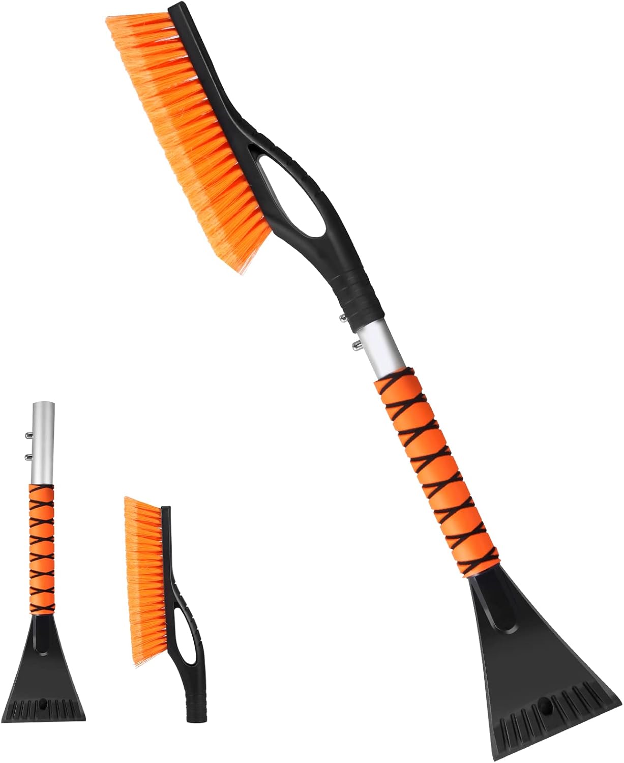 ihaspoko 26 Inch Snow Brush and Ice Scraper, Snow Removal Tool with