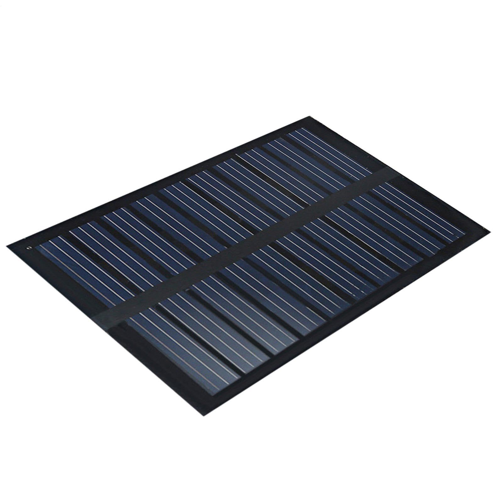 Mini pannelli - 1.5W 12V celle fotovoltaiche solare | Celle in polisilicio | modulo pannello solare in polisilicone con fili, alimentazione per progetti di ricarica della