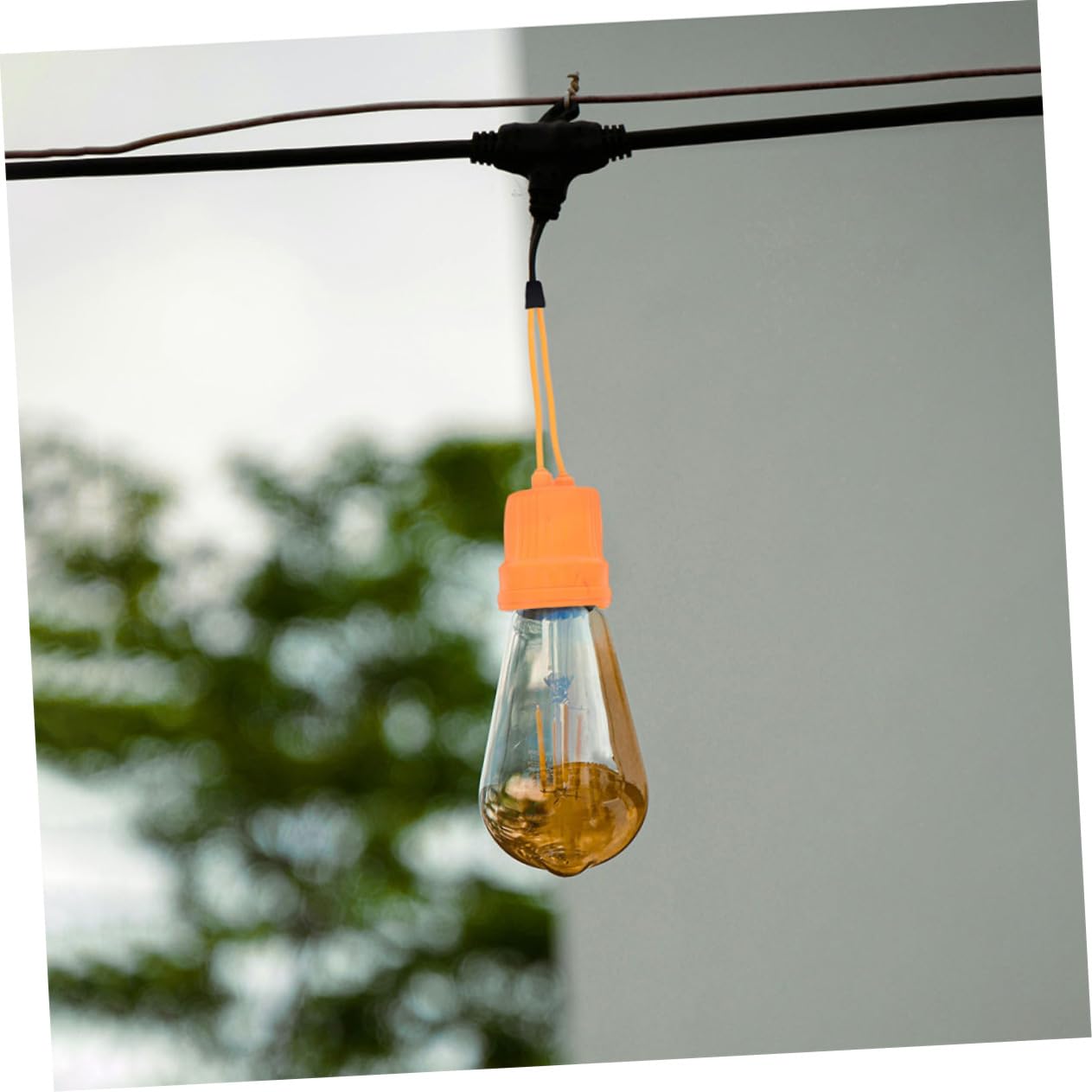 Lot de 20 Douilles de Lampe E27 en Céramique Câble, Étanches et Résistantes la Chaleur, pour Éclairage Intérieur et Bricolage