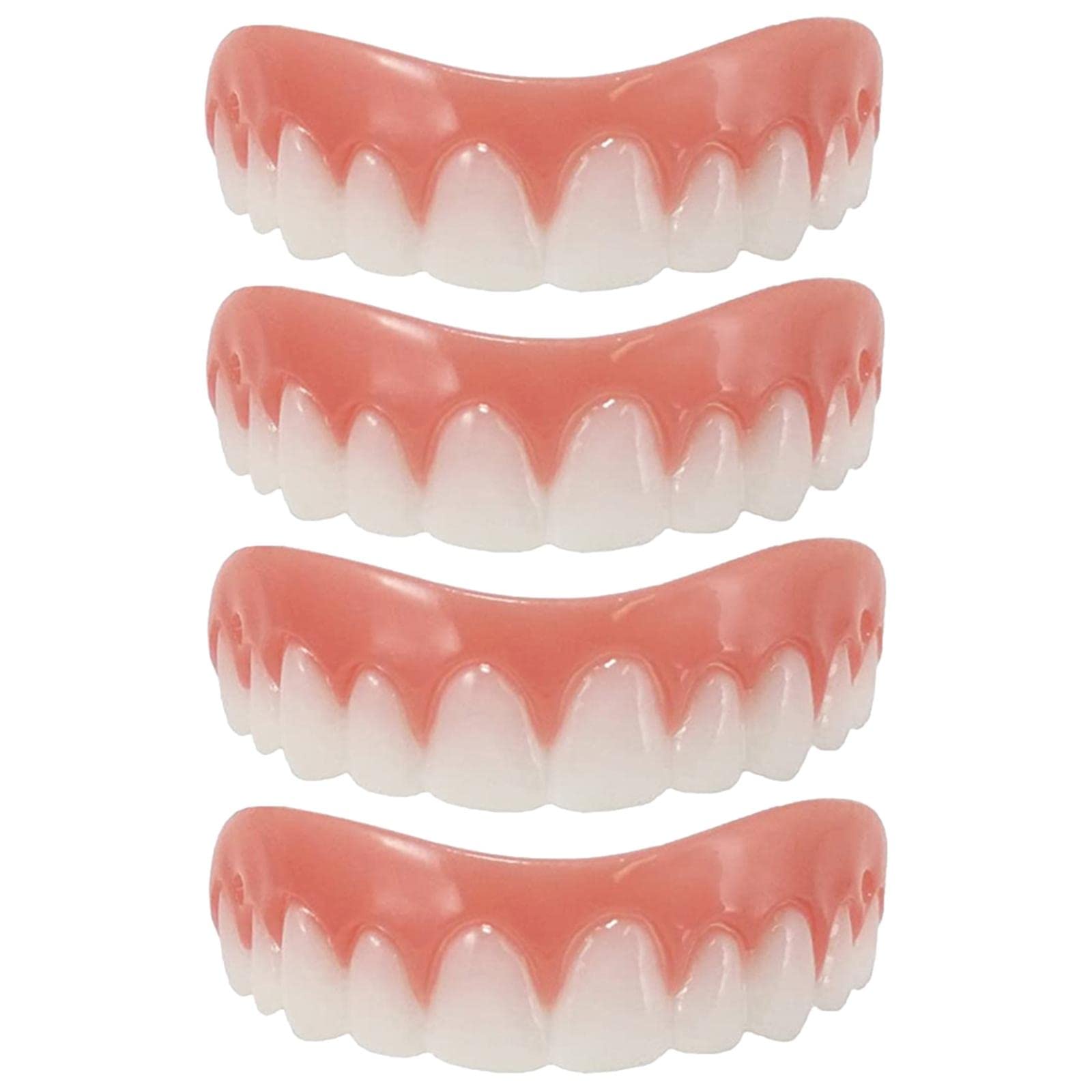 ELBME® Silicone Smiling Braces Upper False Teeth Veneers Cosmetic Tooth Cover Health & Beauty | Oral Care | Whitening-image-2