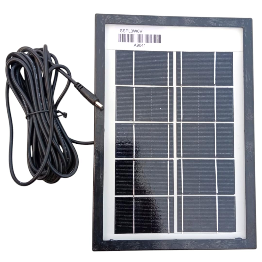 saurally - a renewable india. made in india! Saurally Solar 3W 5V Panel with Junction Box, 10ft Cable with DC Jack-picture-23