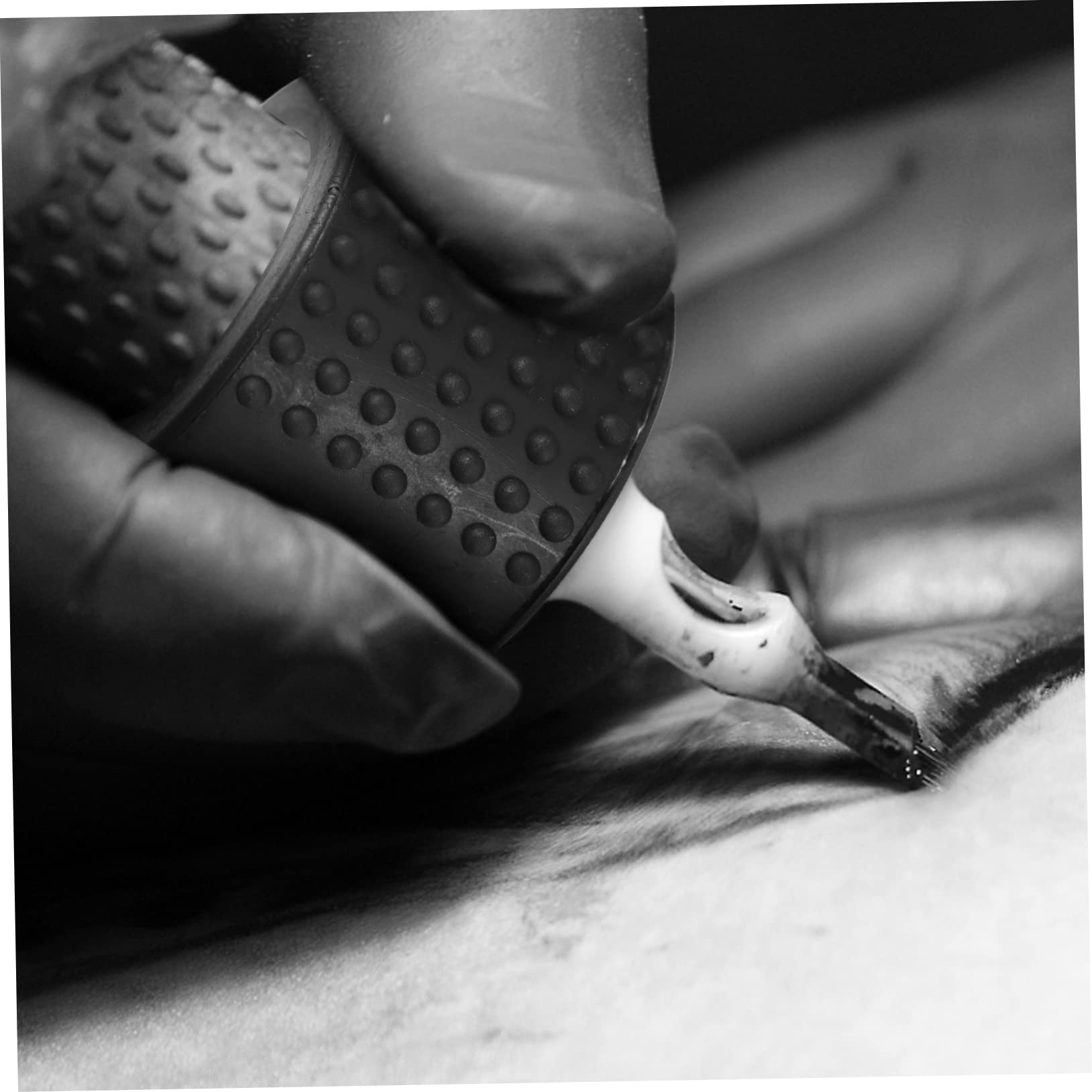 Baluue 4stücke Griffhülle Für -griff Hochtemperaturbeständig Schützend Und Rutschfest Geeignet Für Salons Und Heimgebrauch Schwarz