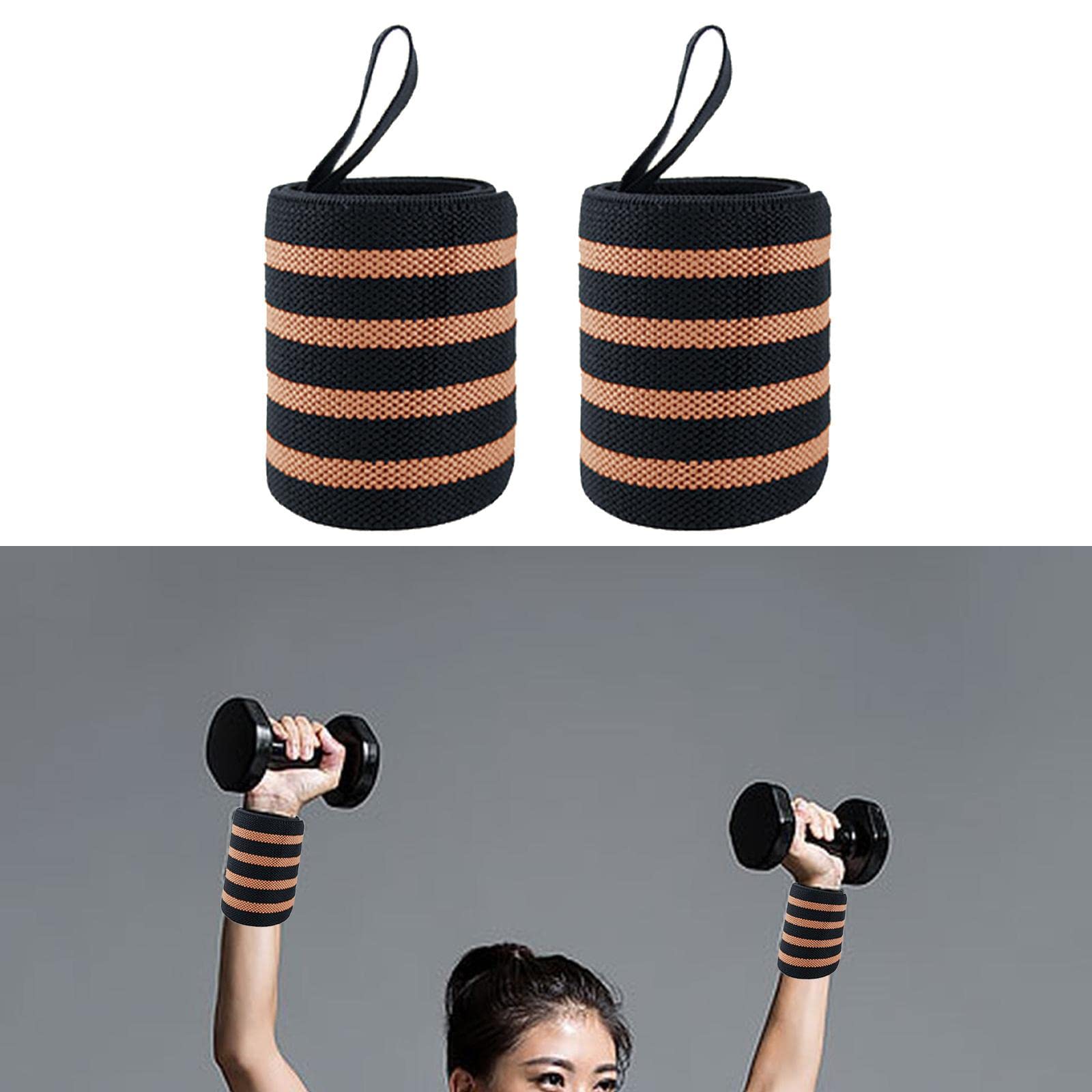 Muñequeras de Levantamiento de Pesas Correas de Entrenamiento Soporte Deportivo con Bucles en El Protección de Mano Diseño Ergonómico Transpira