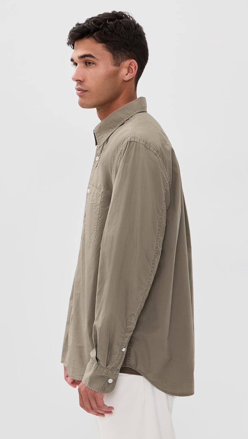 Madewell Men's Long Sleeve Poplin Shirt