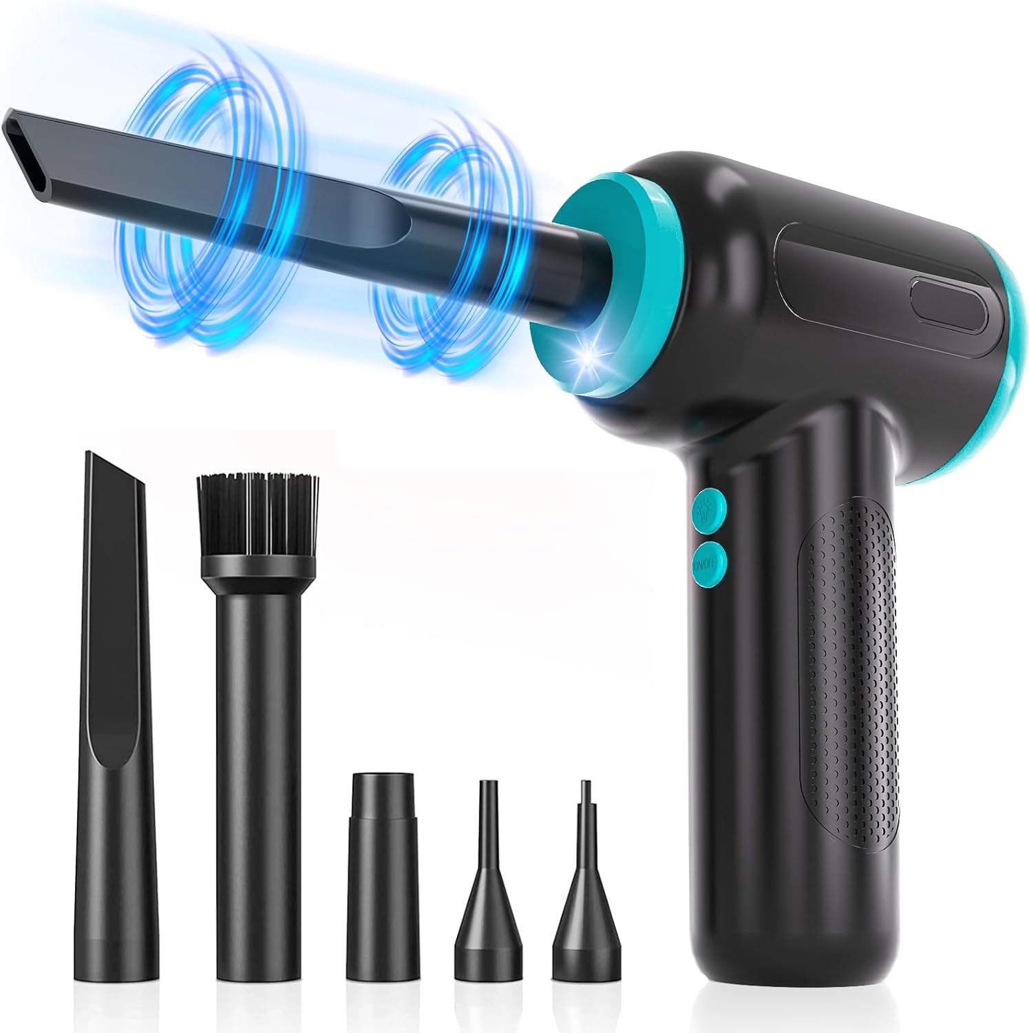 Tiepetly Compressed Air Cleaner for PC, Rechargeable Cordless Air