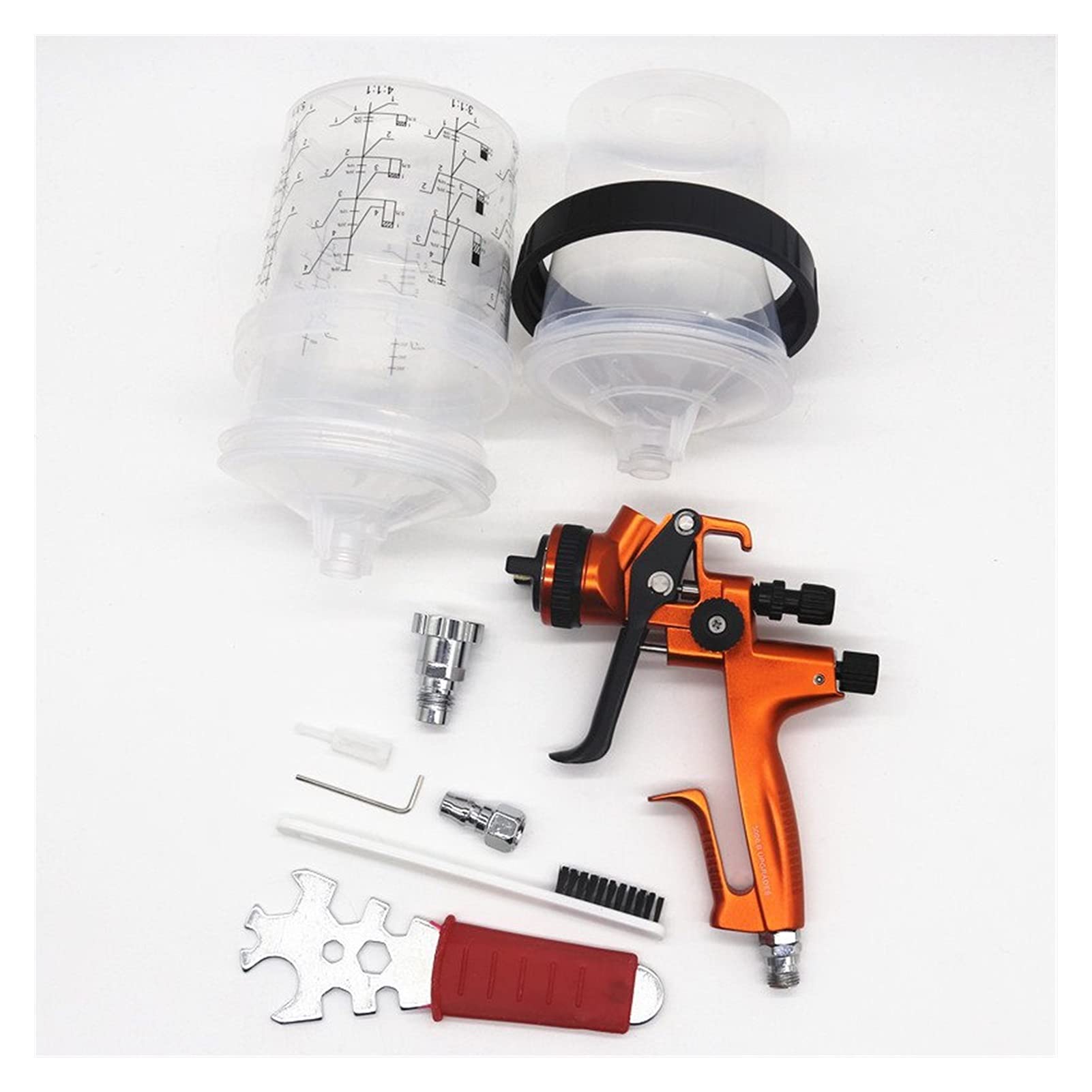 Buy spray paint Car Paint 600cc Tank Gravity HVLP Spray With Adapter