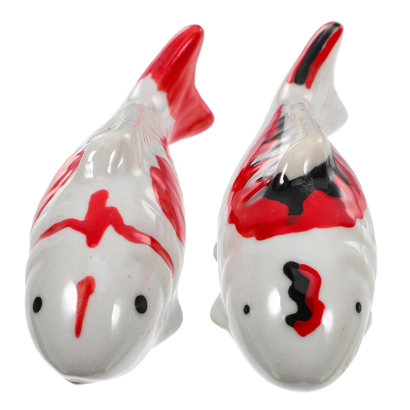 MAGICLULU 5 Ensembles Ornements De Poissons Flottants pour Figurine Poisson D'aquarium Petite Figurine De Poisson Koi Décoration De Poisson Flottant Ornement De Bassin 2 Pièces * 5