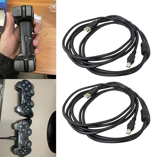 Miniatura 3 de Cable USB para Sony Playstation 3 PS3 nuevo controlador inalámbrico de 10 pies Cable de carga USB